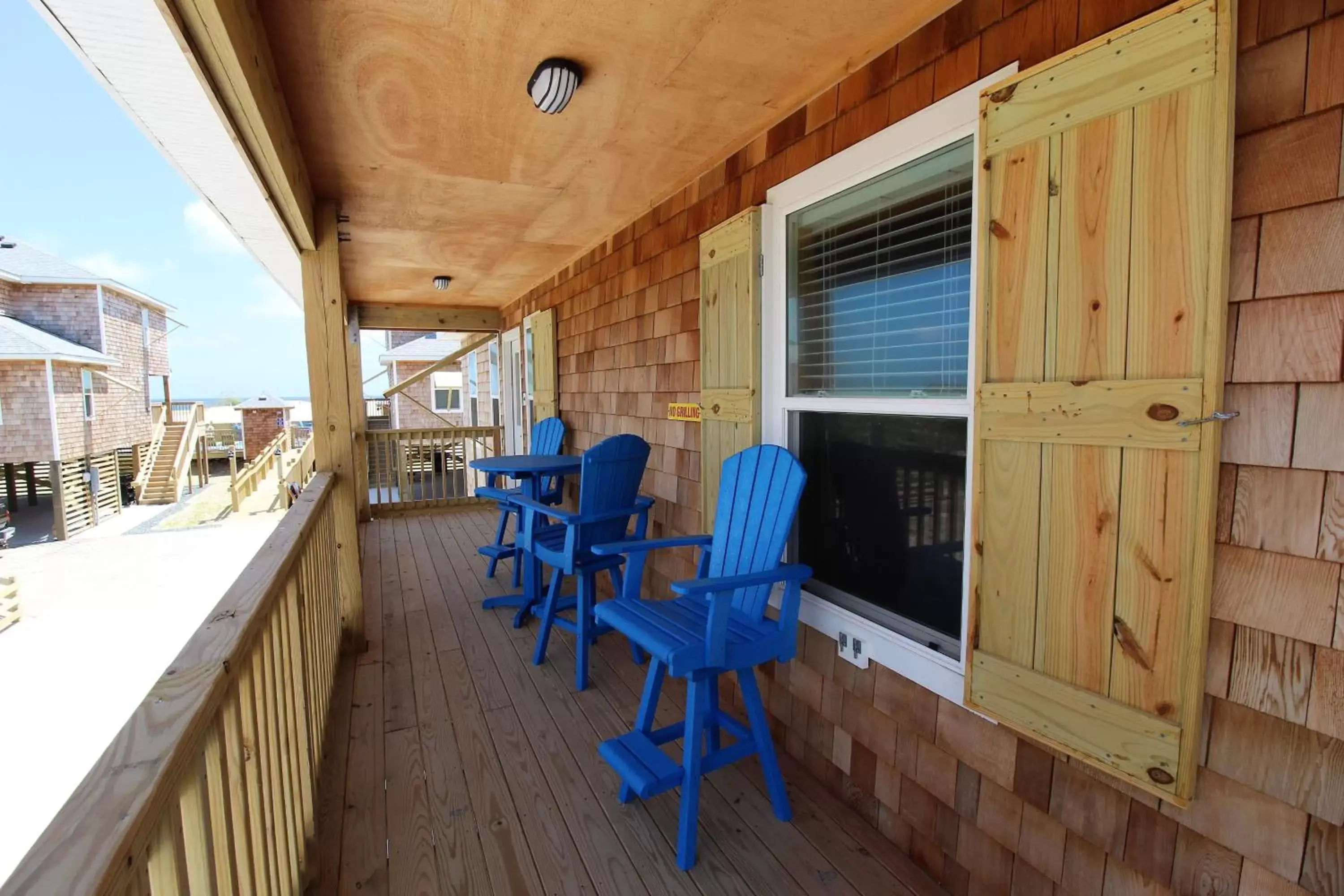 Balcony/Terrace in Whalebone Ocean Cottages by KEES Vacations