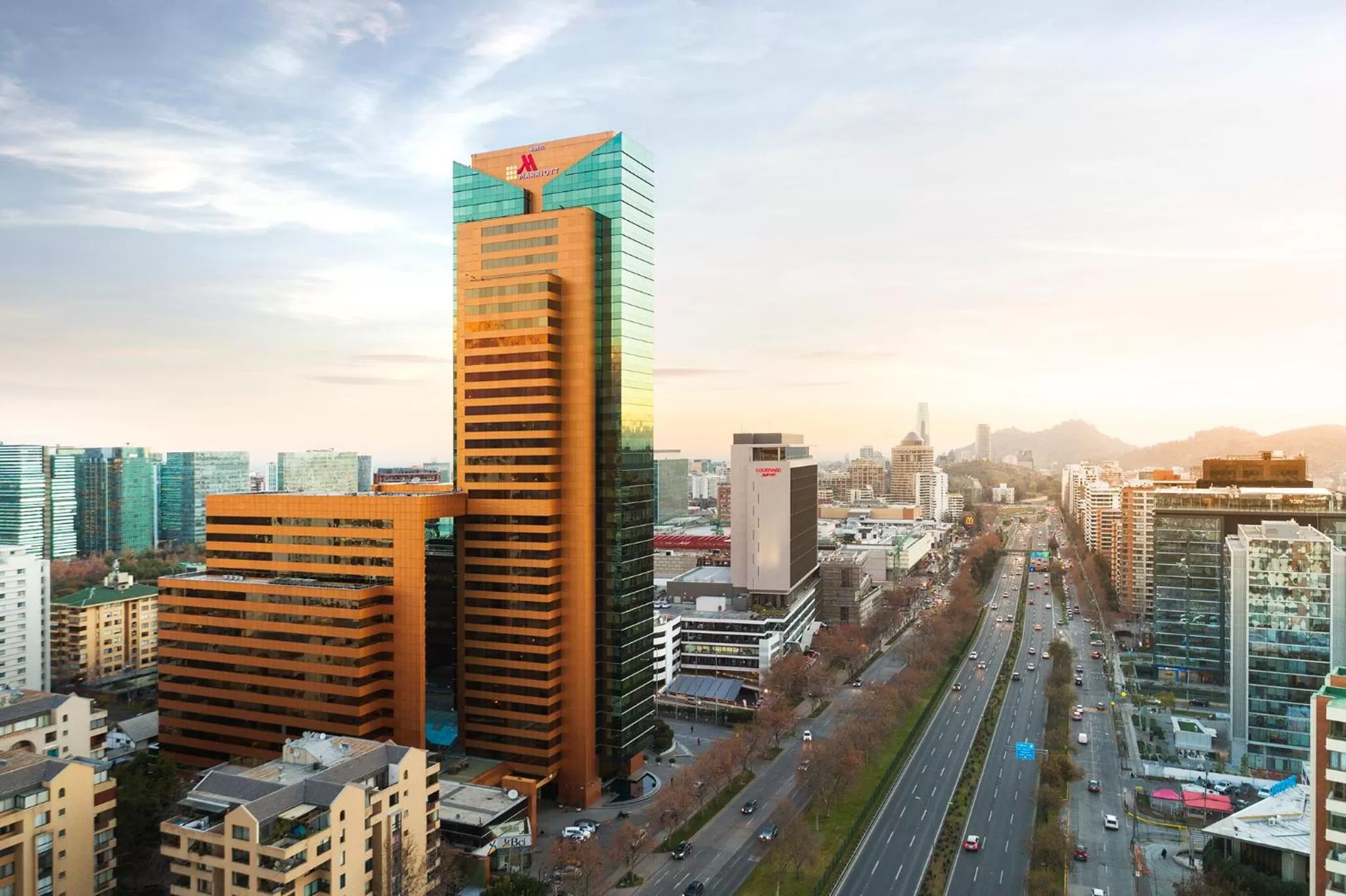 Property building in Santiago Marriott Hotel