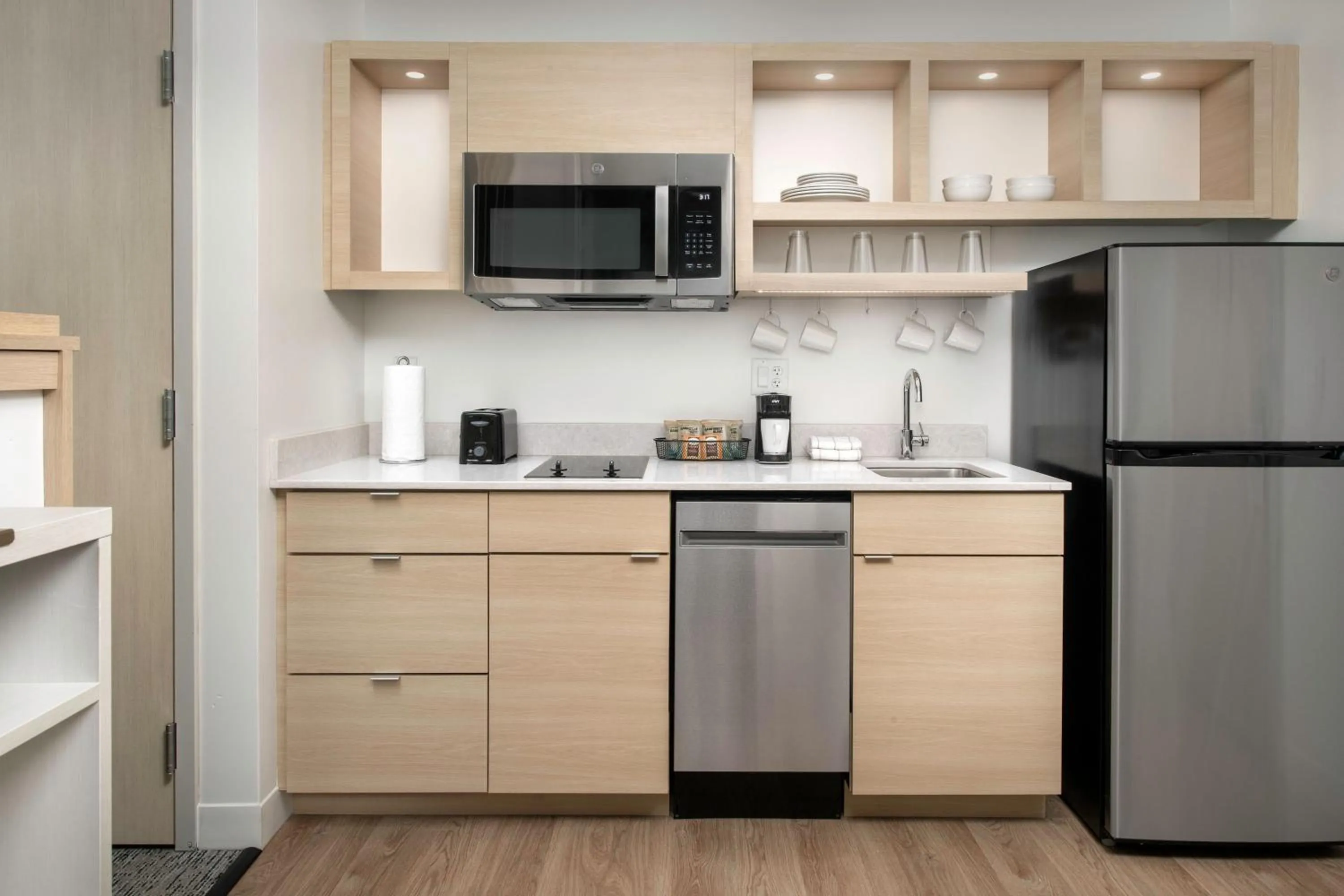 Kitchen or kitchenette in TownePlace Suites by Marriott Cincinnati Mason