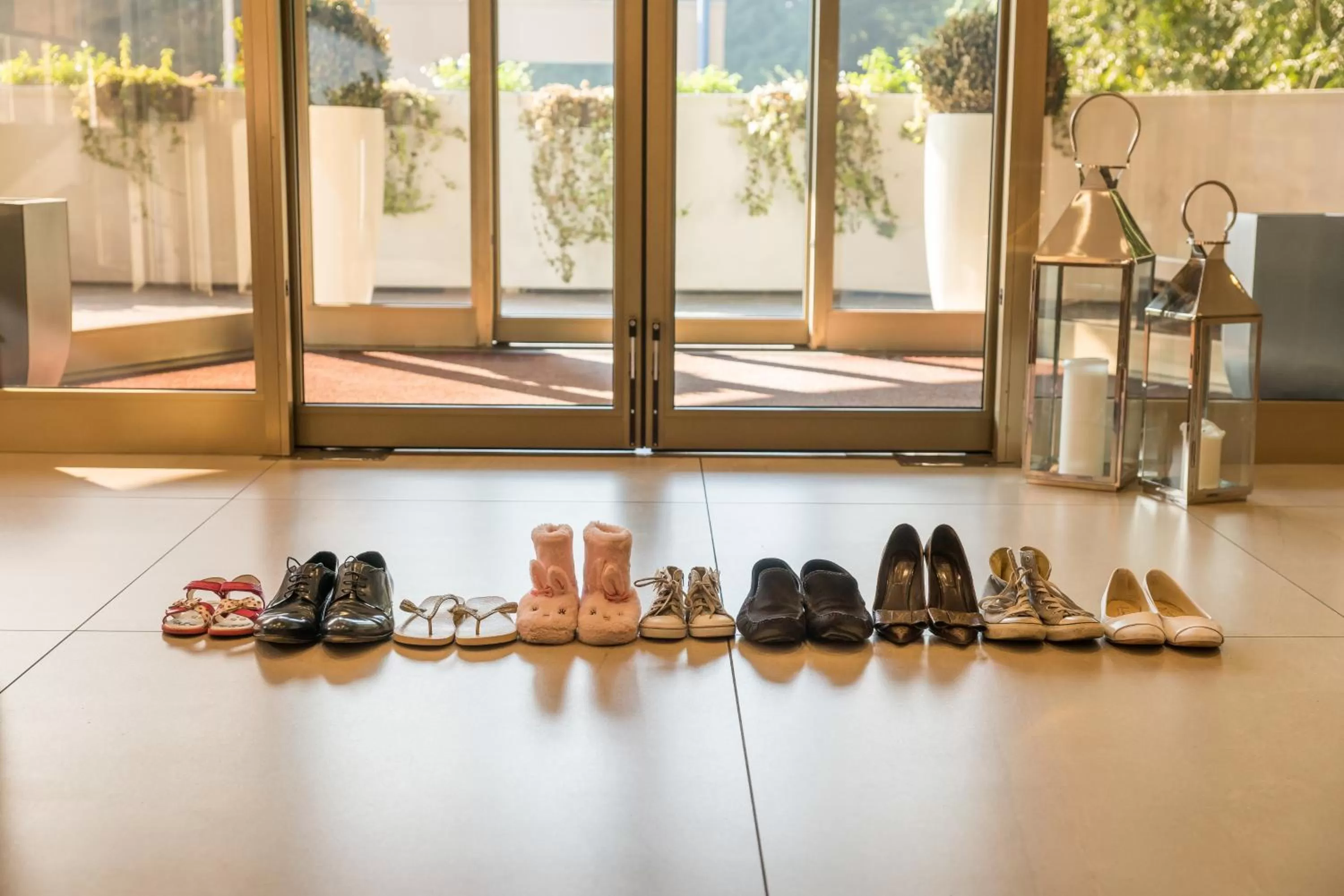 Lobby or reception in Helios Hotel