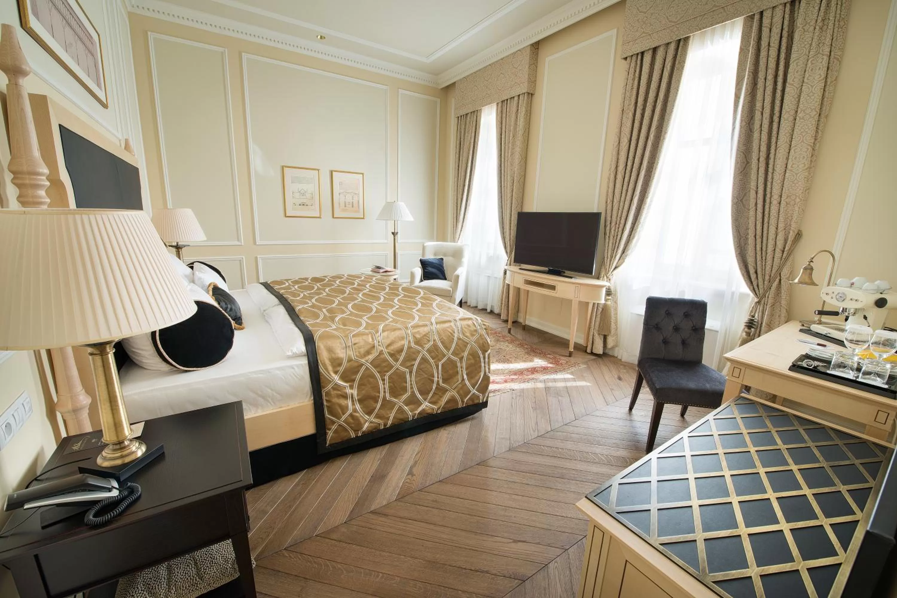 Bedroom, Bed in Wilson Palace by LOFT