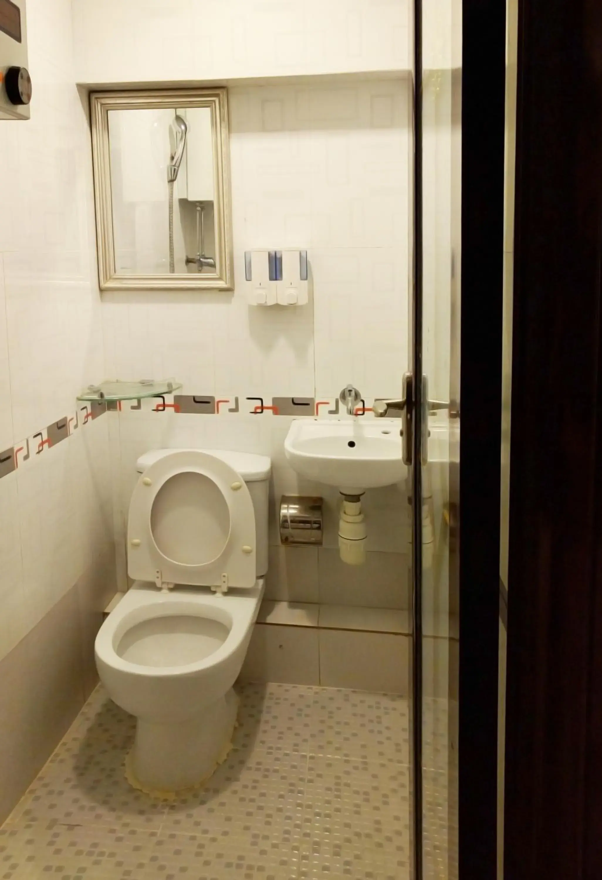 Shower, Bathroom in Germany Hostel