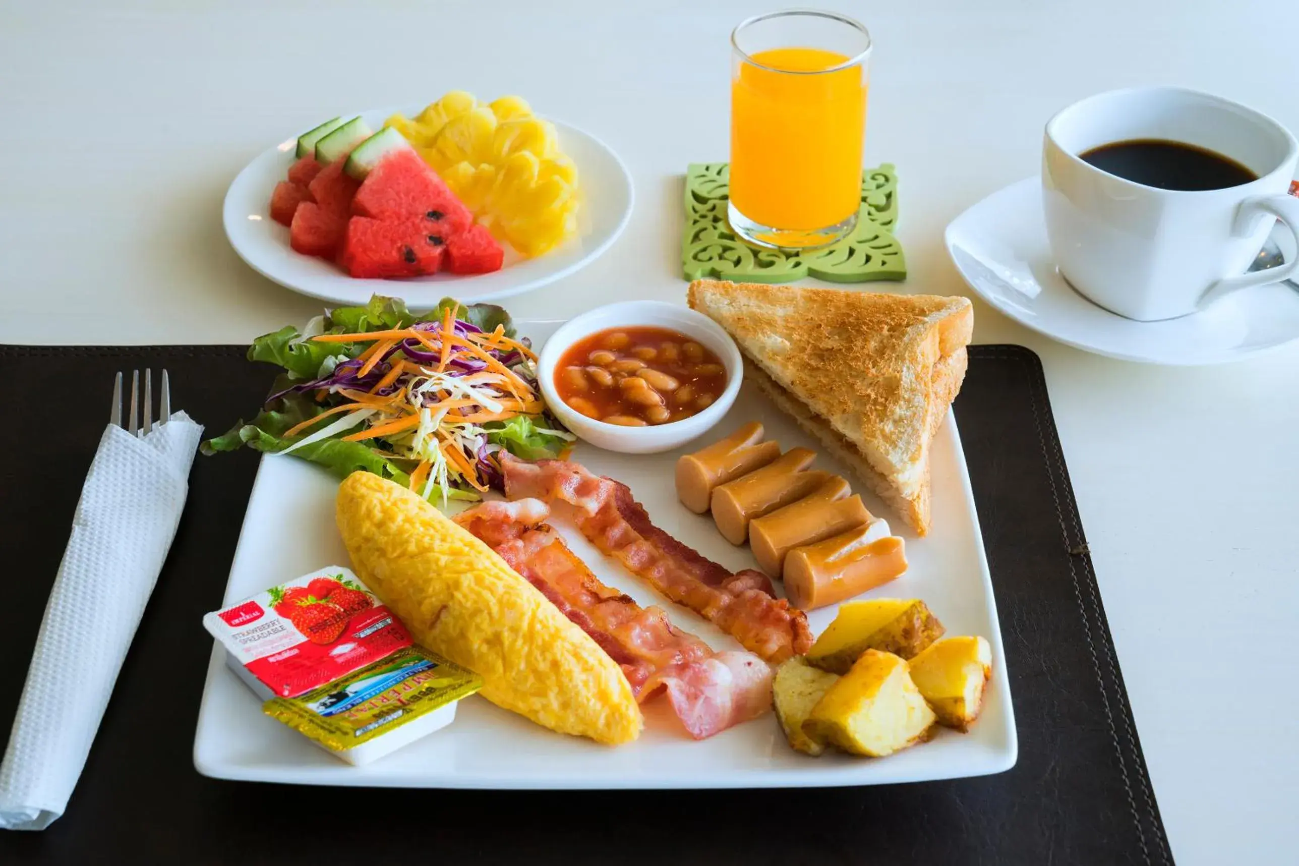 American breakfast, Breakfast in The Nice Krabi Hotel
