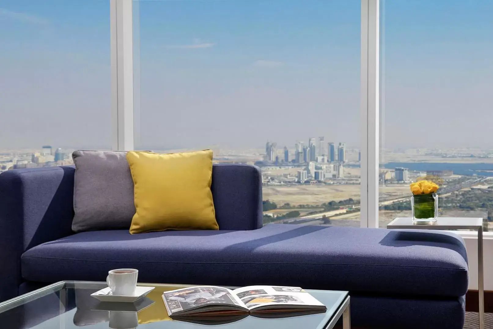 Seating area in voco Dubai, an IHG Hotel