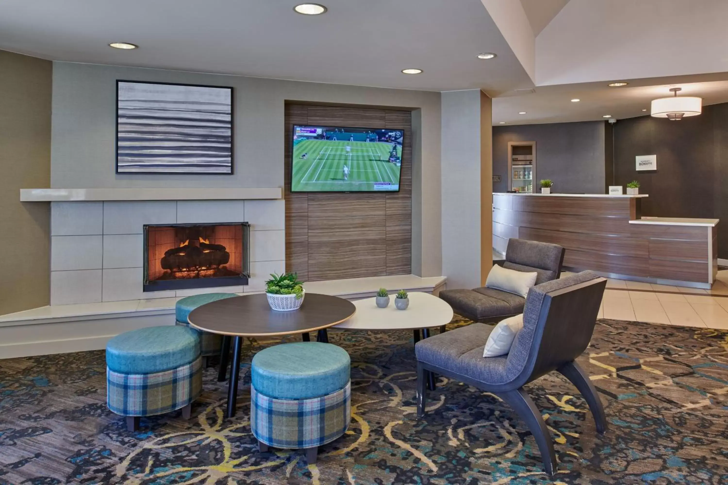 Lobby or reception in Residence Inn by Marriott Detroit / Novi