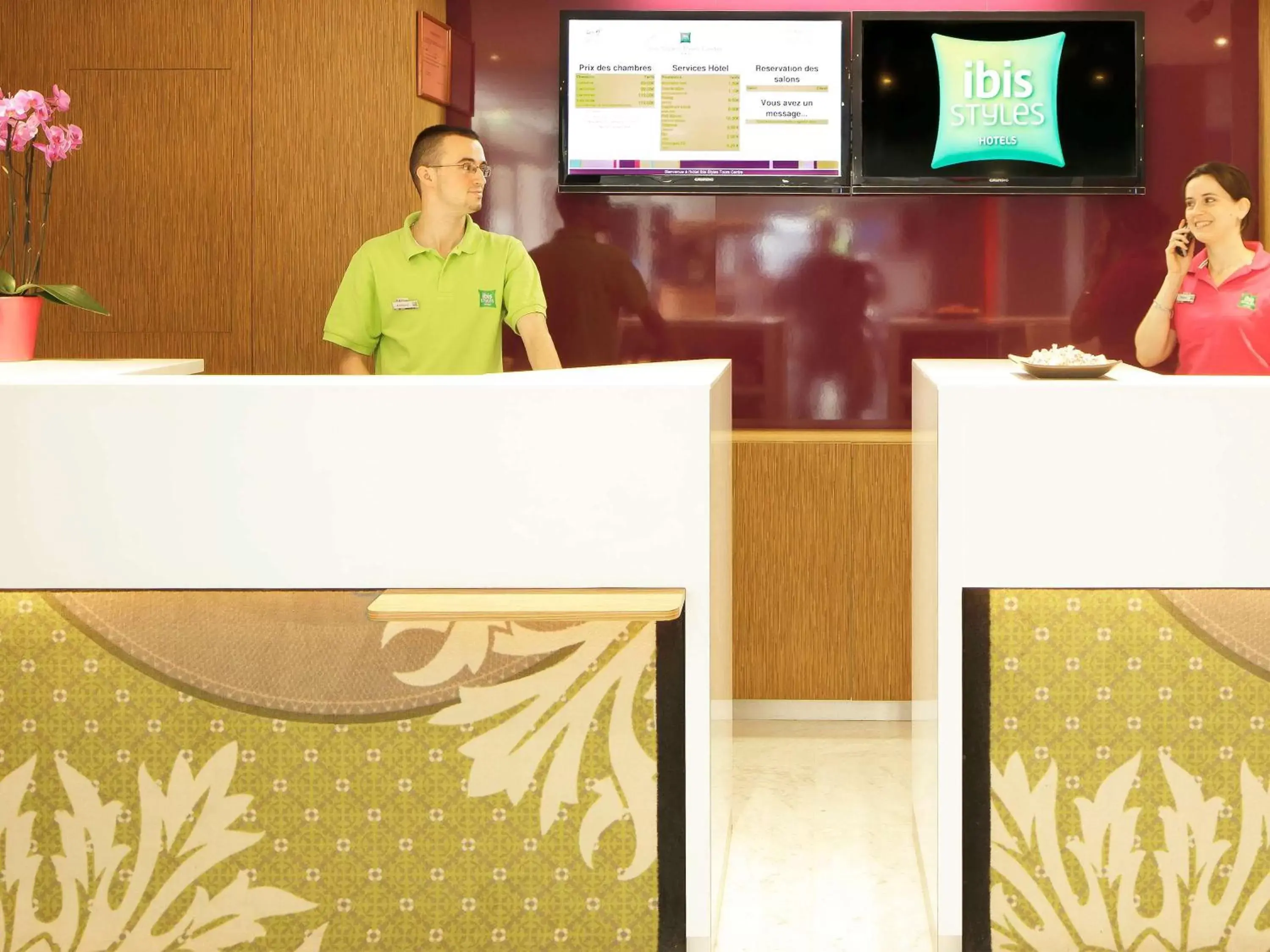 On site, Lobby/Reception in ibis Styles Tours Centre