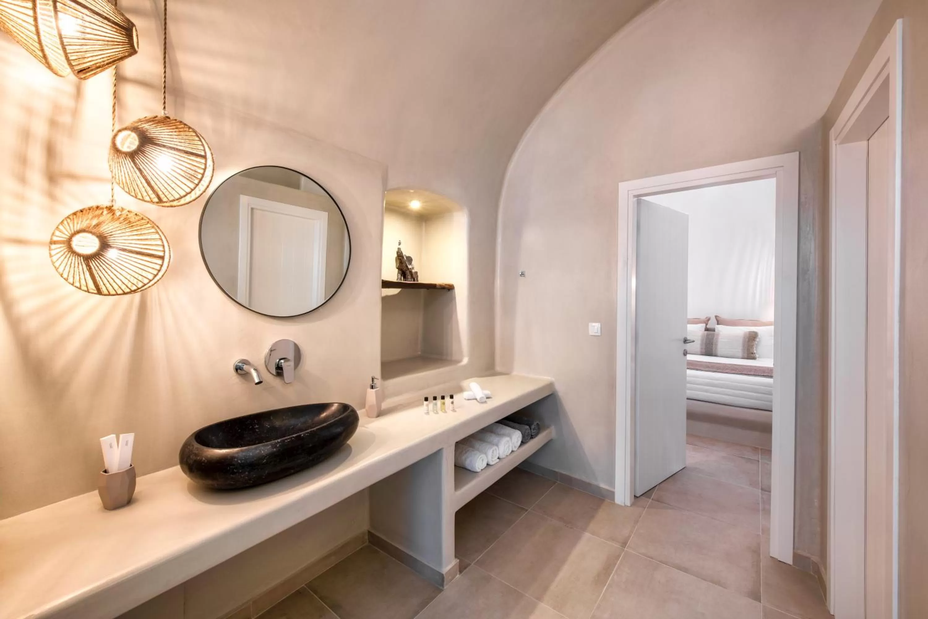 Bathroom in Hill Suites