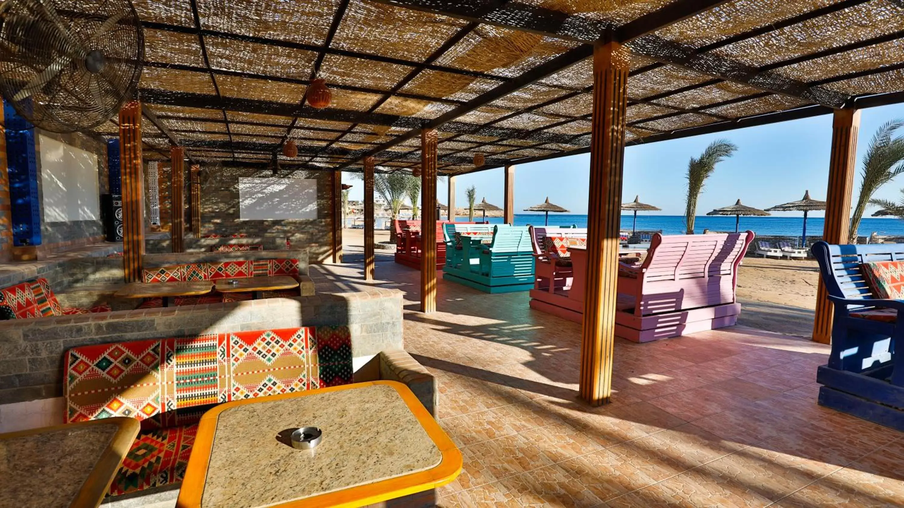 Lounge or bar in Coral Sun Beach