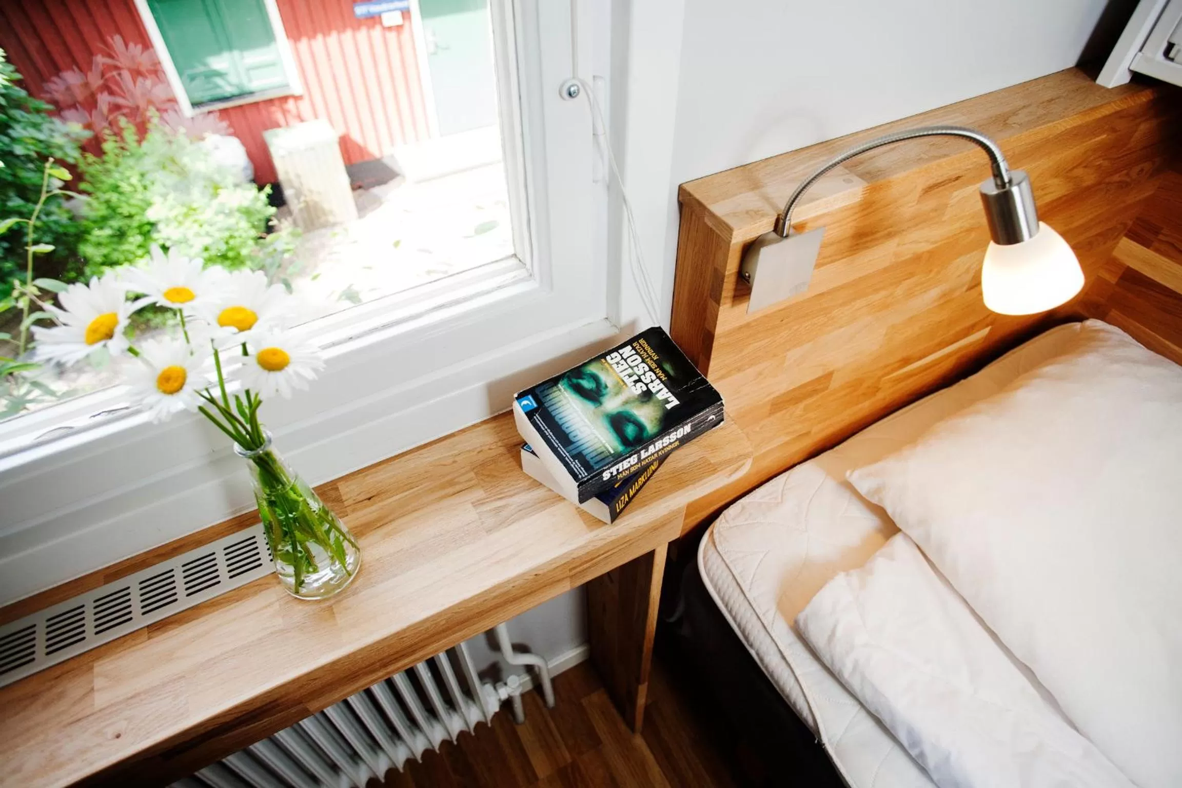 Bed, TV/Entertainment Center in STF Hotel Zinkensdamm