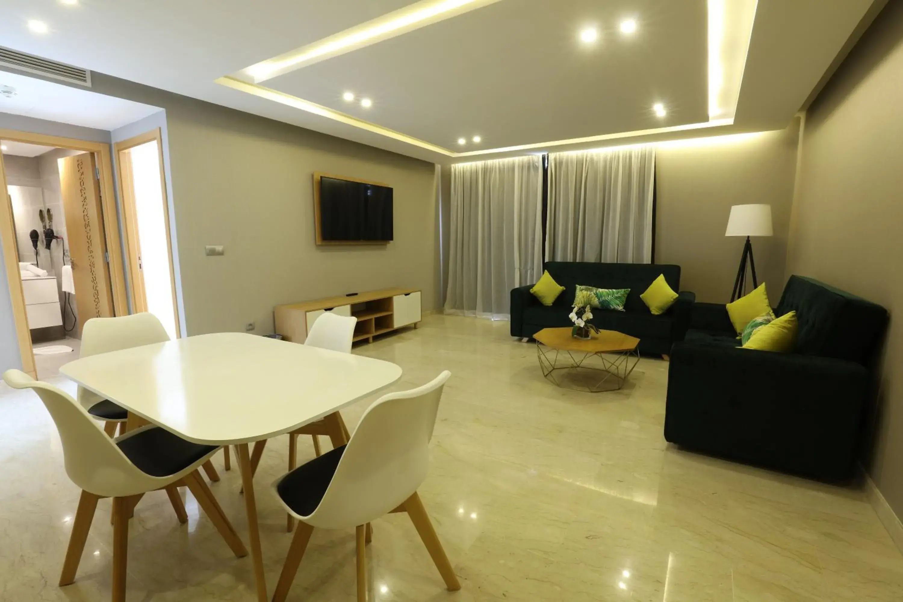 Living room, Seating Area in MID TOWN Hotel Casablanca