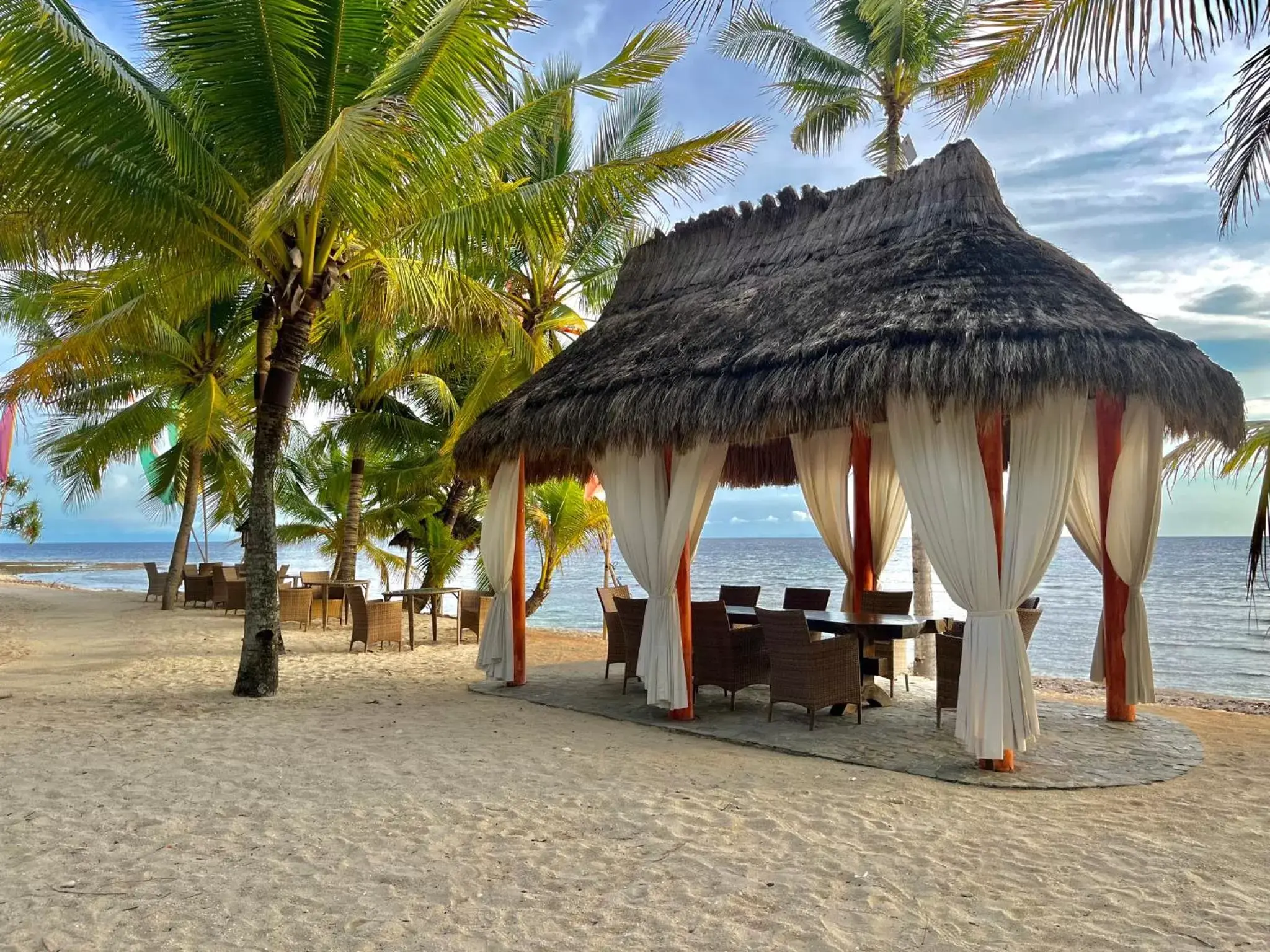 Restaurant/places to eat, Beach in Coco Grove Beach Resort, Siquijor Island