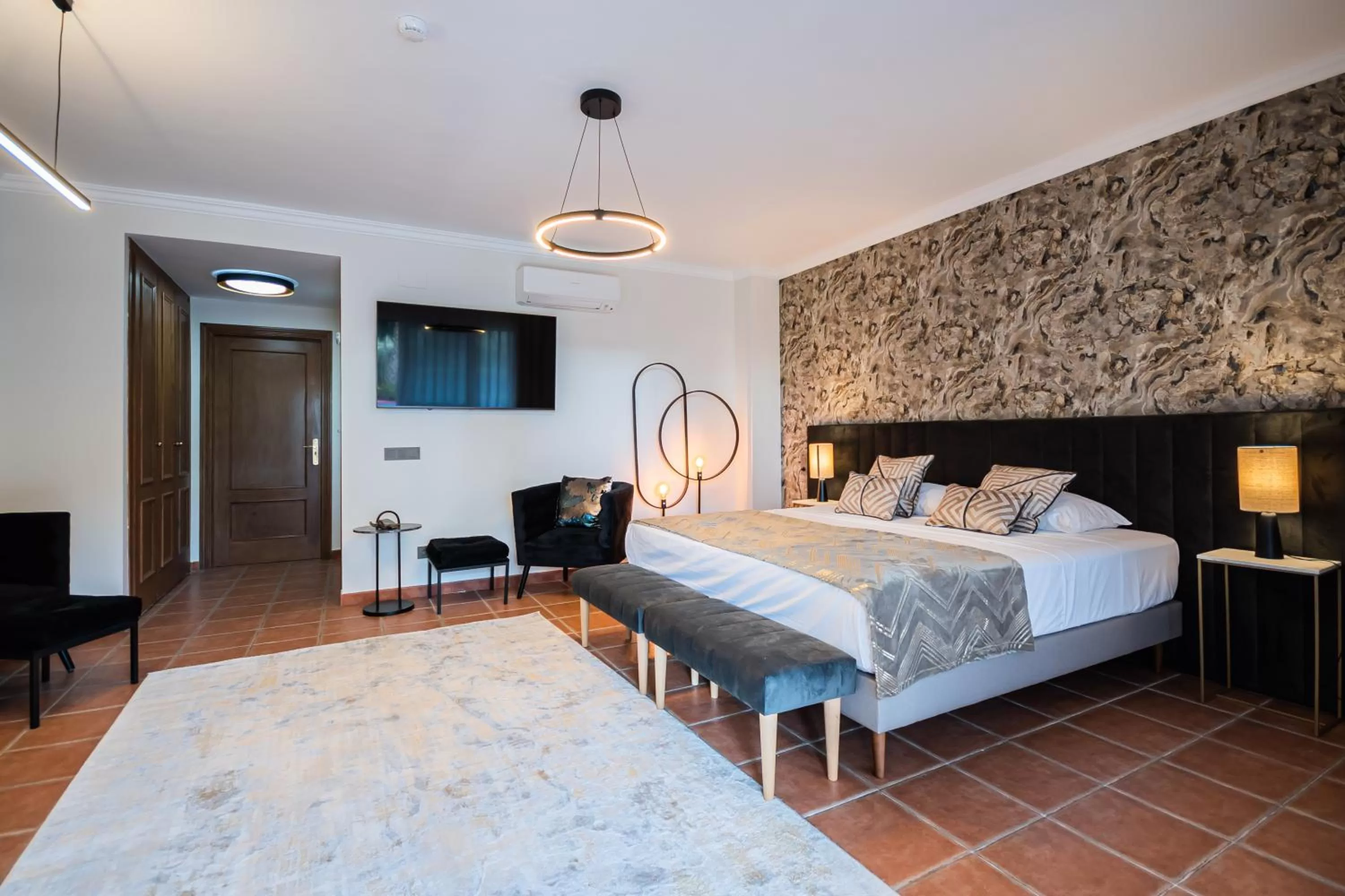 Bed in Events Hotel La Plantación