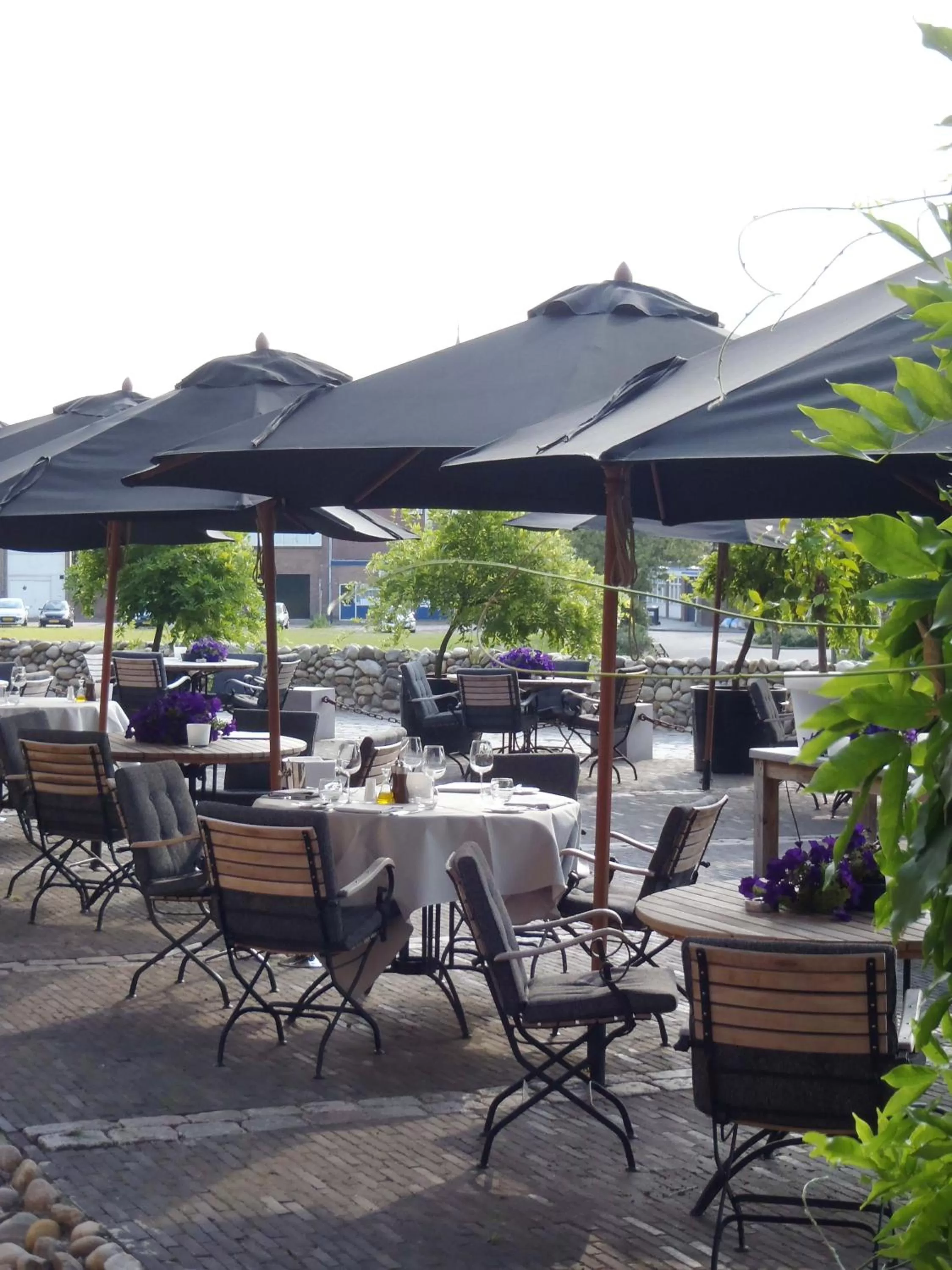 Balcony/Terrace in Fletcher Hotel-Restaurant Kasteel Coevorden