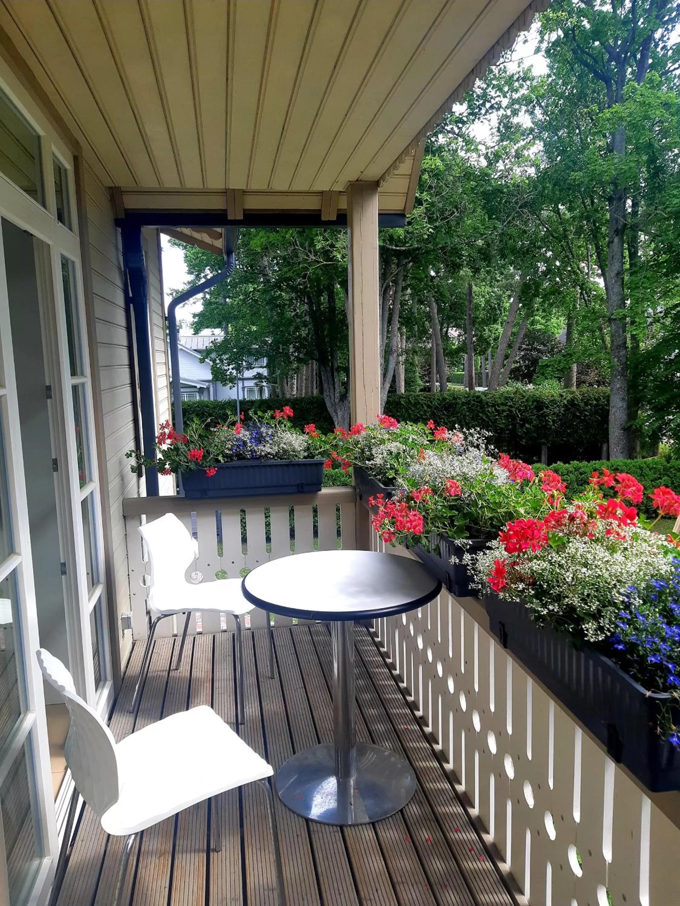 Balcony/Terrace in Wooden Villa APARTMENTS