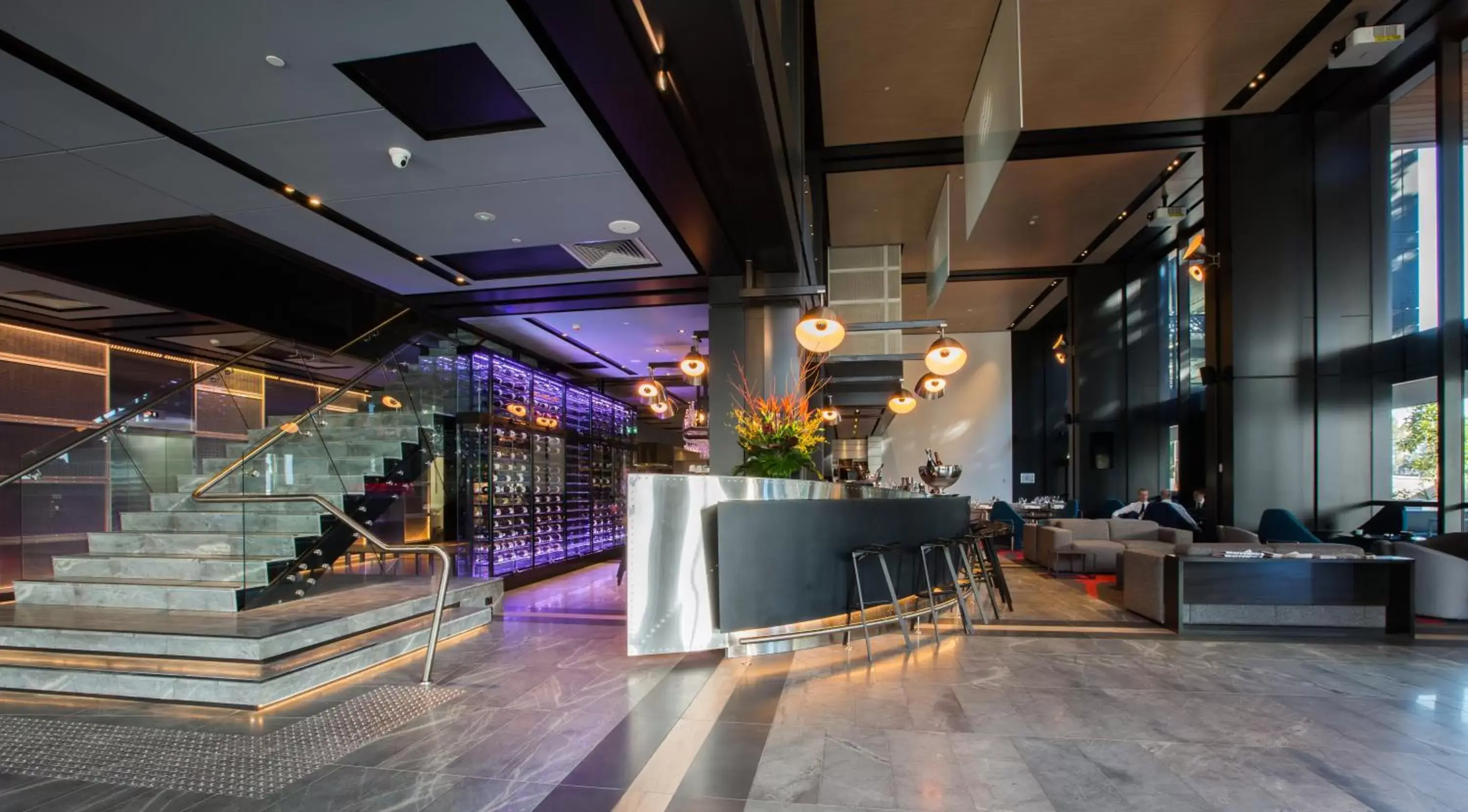 Lobby or reception, Lounge/Bar in Pullman Sydney Airport