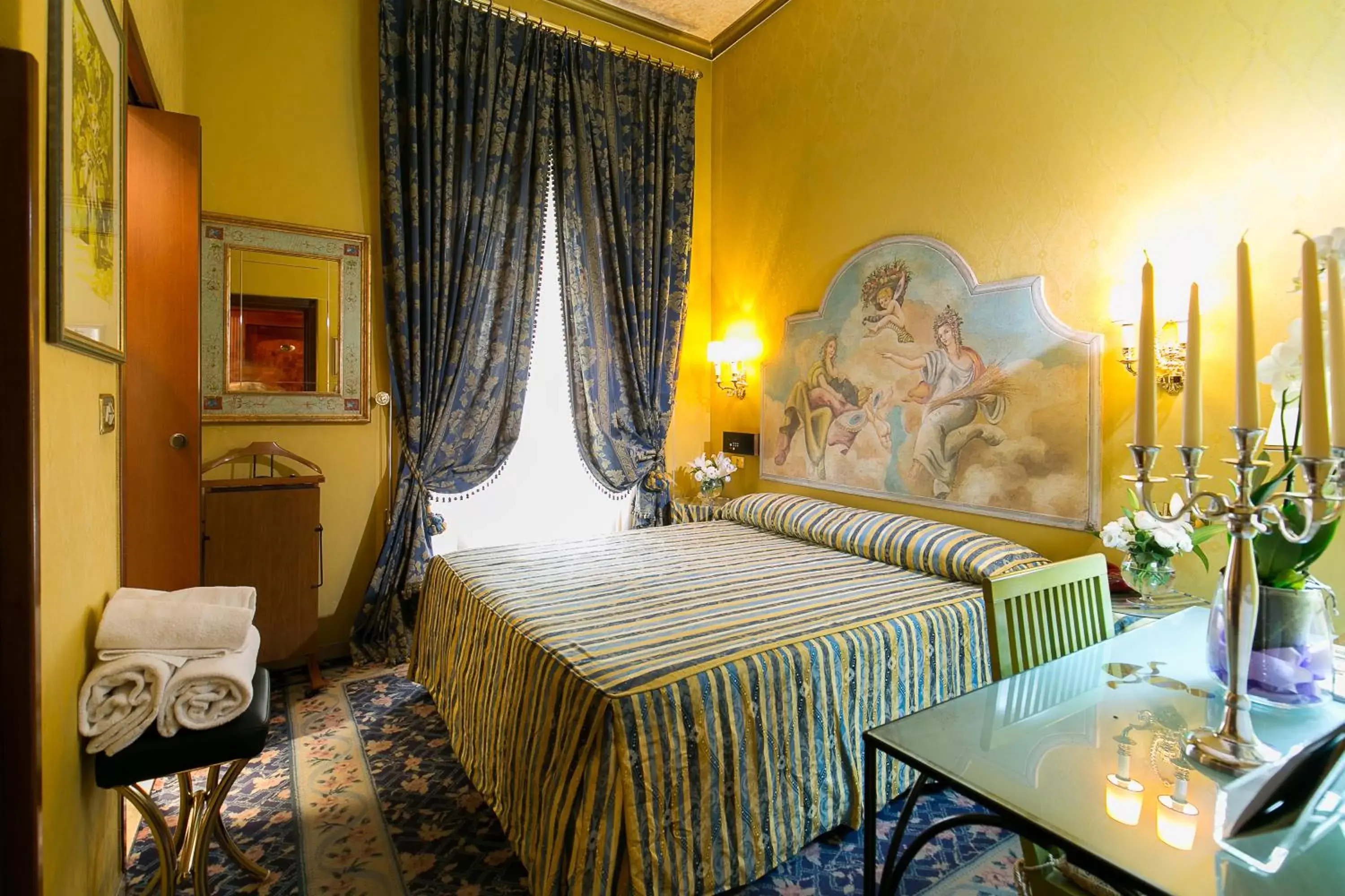Bed in Hotel Celio