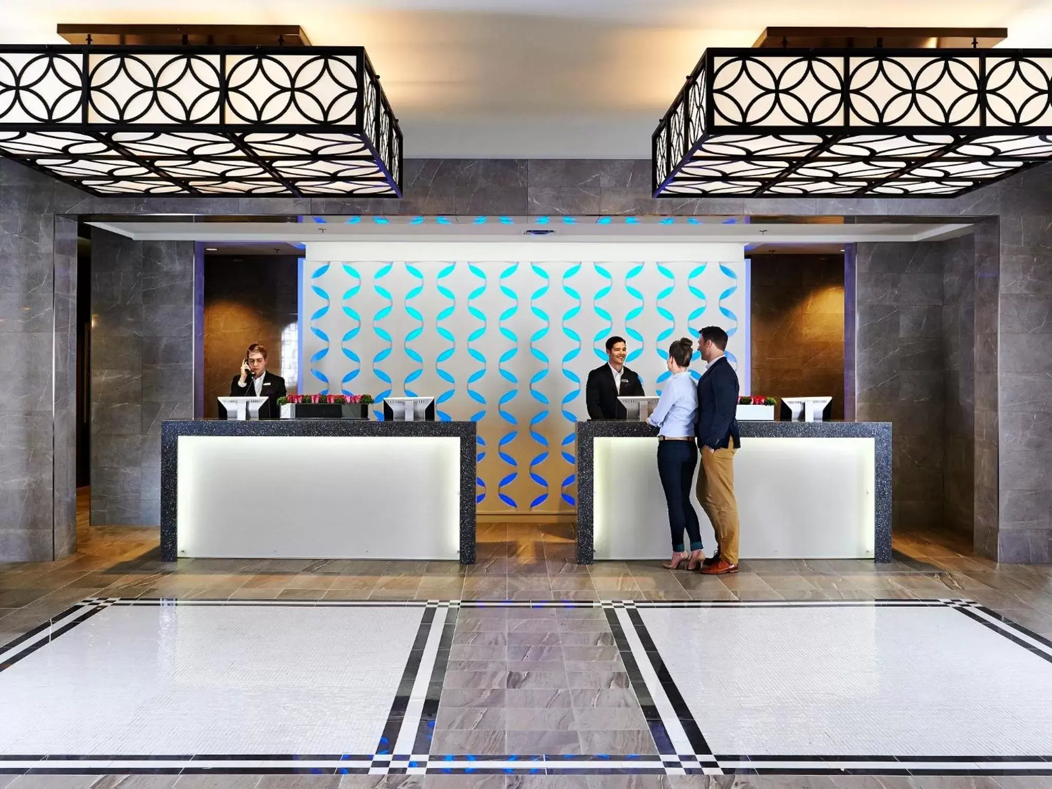 Lobby or reception, Staff in The Prince George Hotel