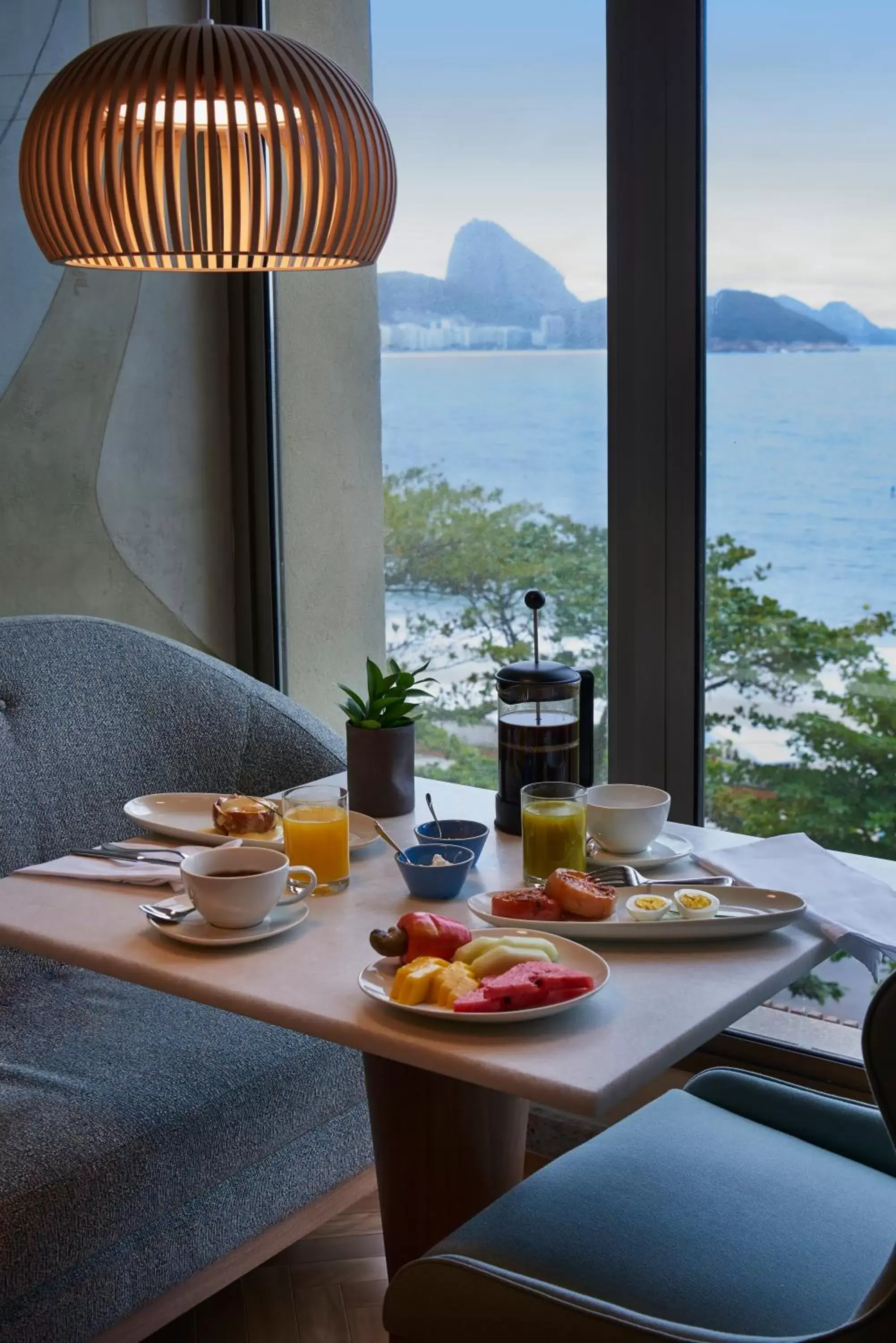 Breakfast in Fairmont Rio de Janeiro Copacabana