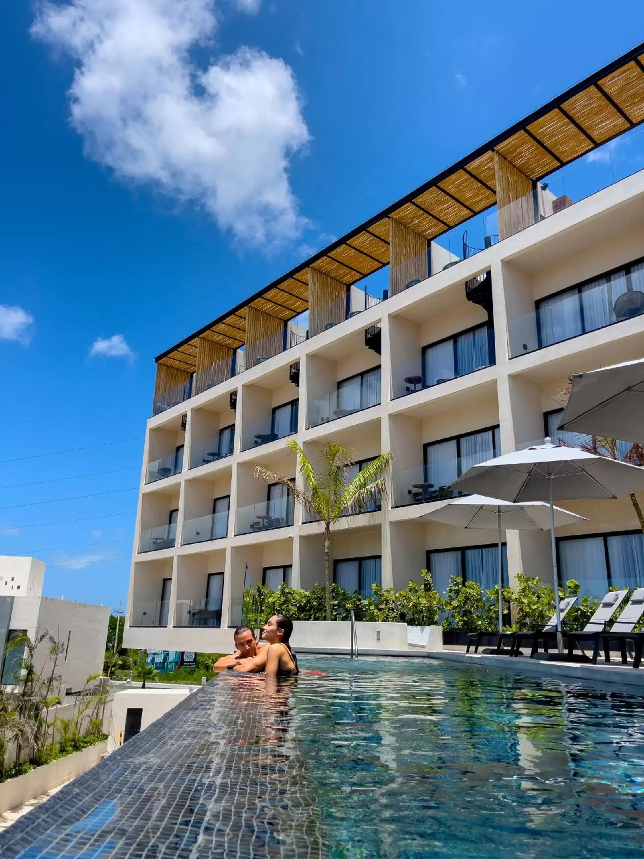 Facade/entrance, Property Building in Hive Cancun by G Hotels