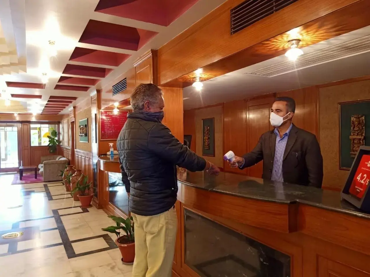 Lobby or reception in Shingar Regency Lobby or reception in Shingar Regency