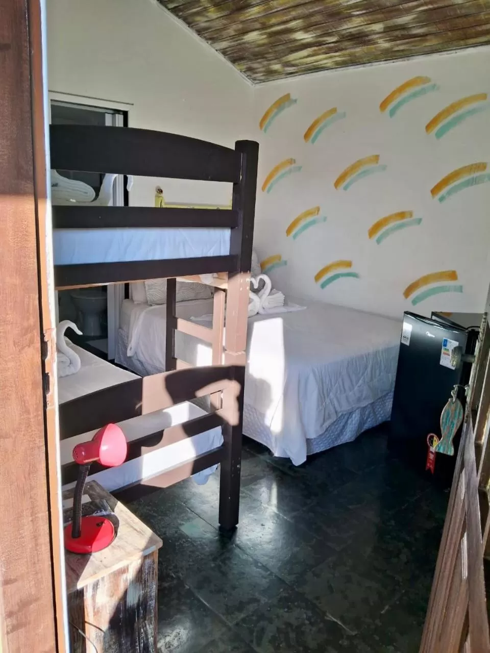 Bed in Pousada Mare Blue