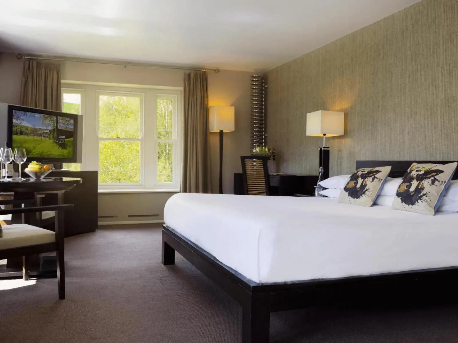 Bed in BrookLodge & Macreddin Village