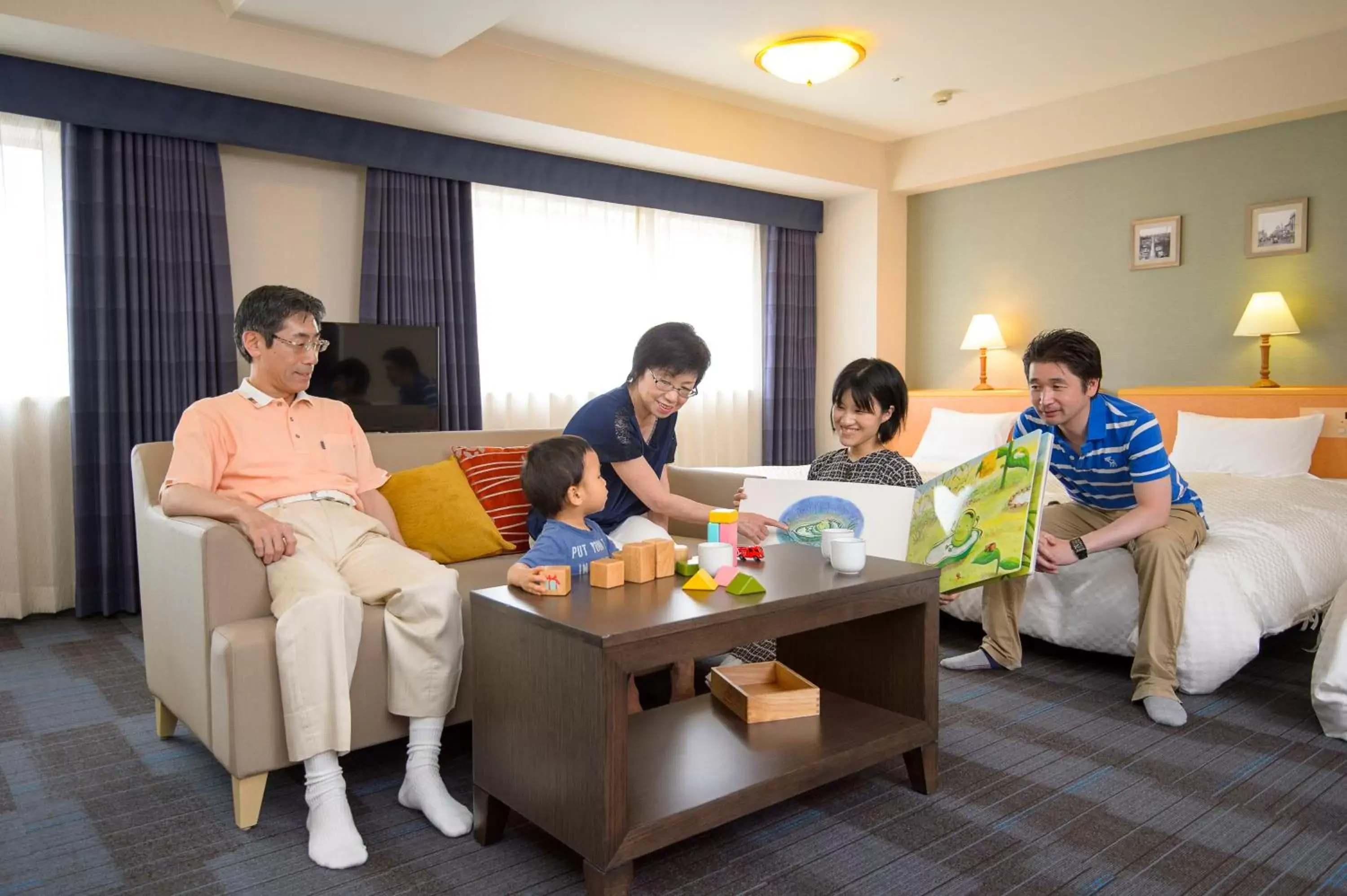 Family in KAMENOI HOTEL Beppu