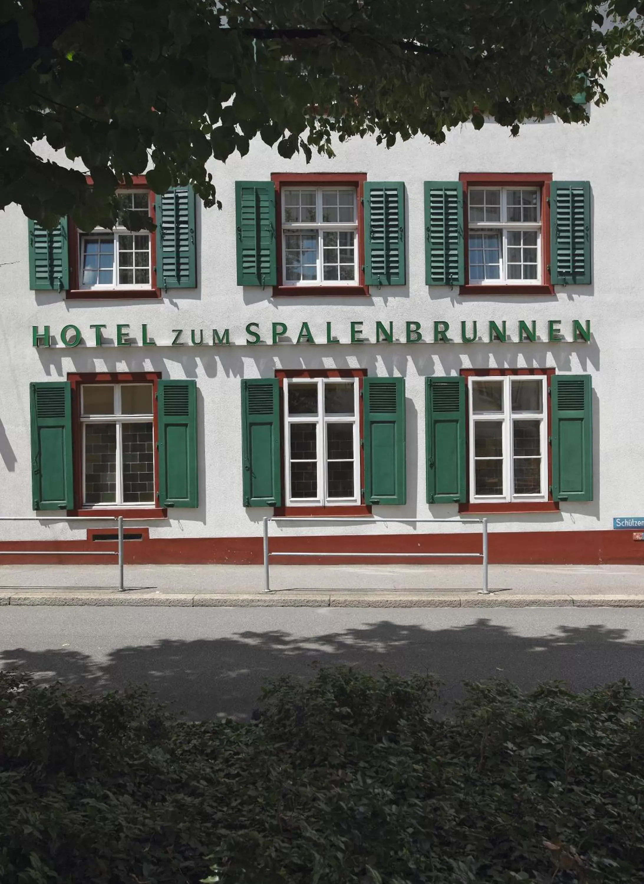 Facade/entrance, Property Building in Spalenbrunnen Hotel & Restaurant Basel City Center