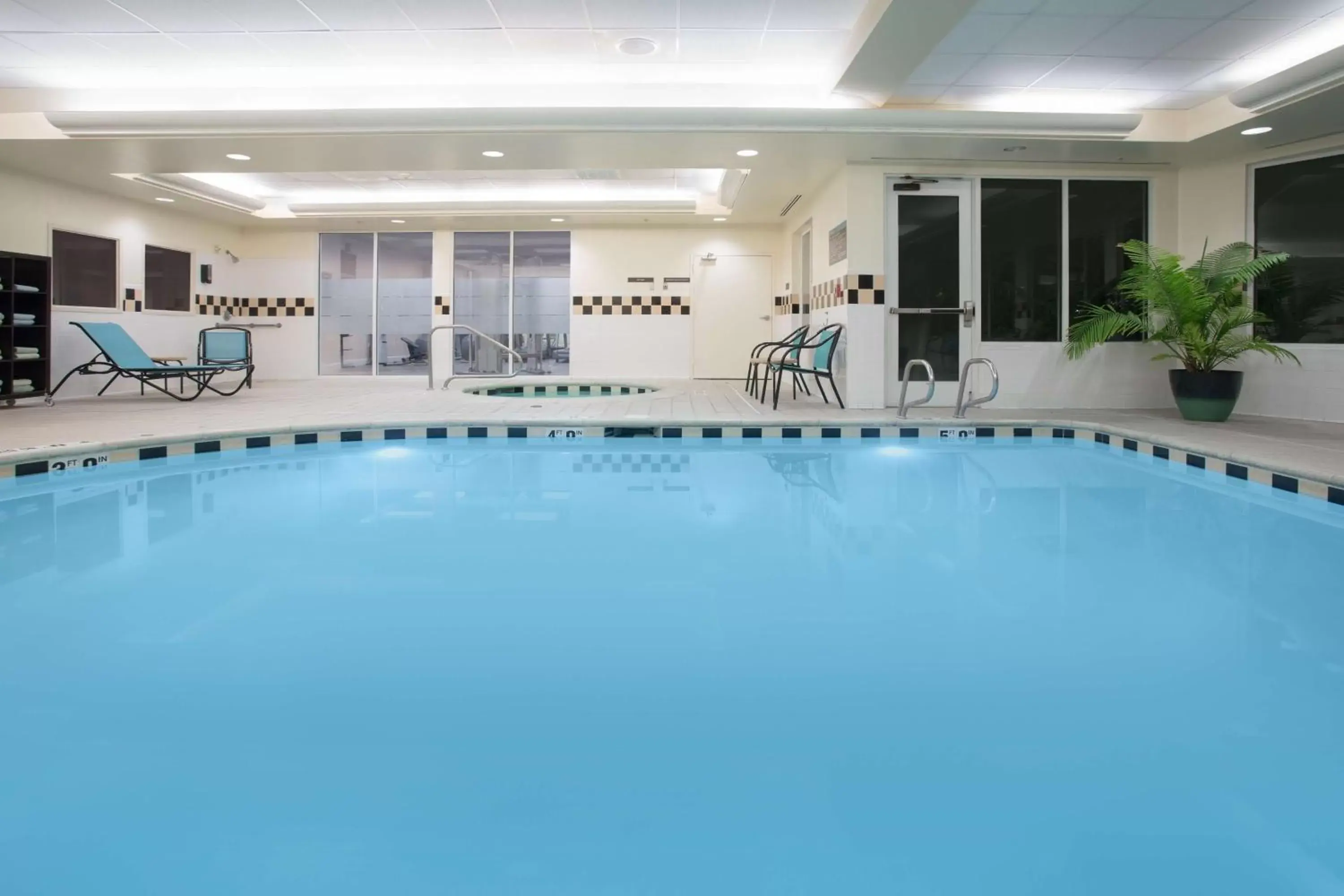 Pool view, Swimming Pool in Hilton Garden Inn Salt Lake City/Layton