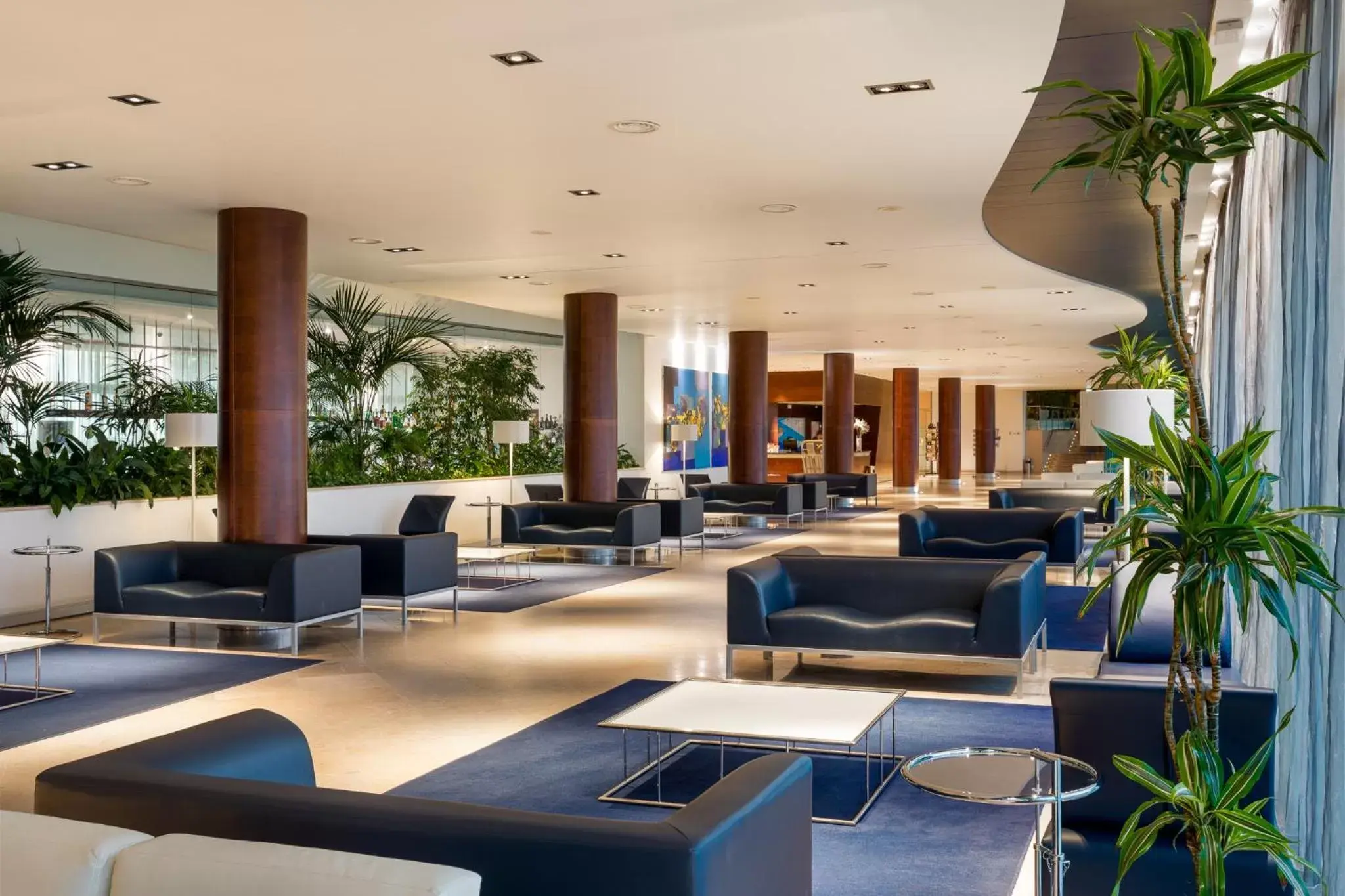 Lobby or reception, Restaurant/Places to Eat in Hotel Apartamento Dunamar