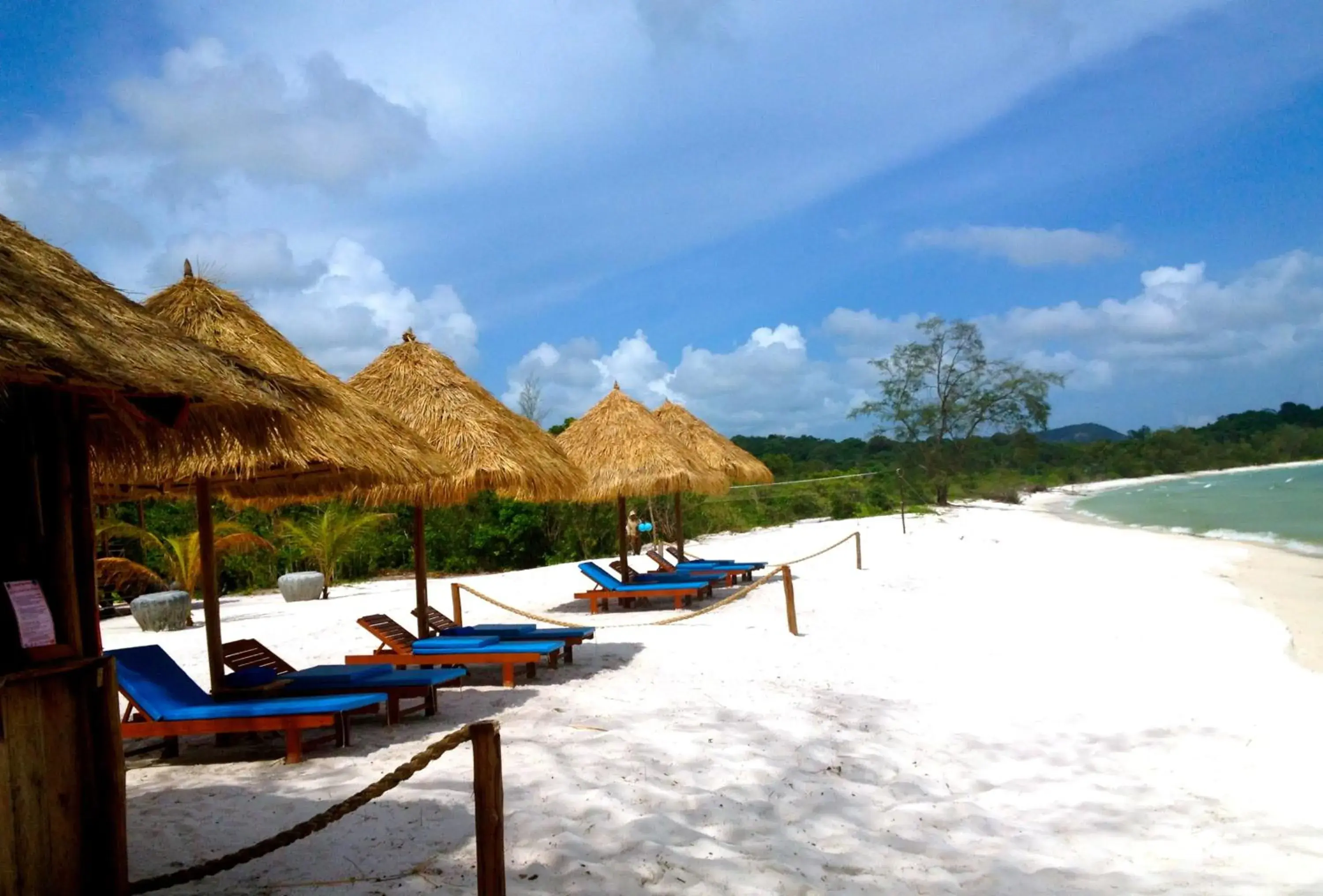 Beach in Sok San Beach Resort