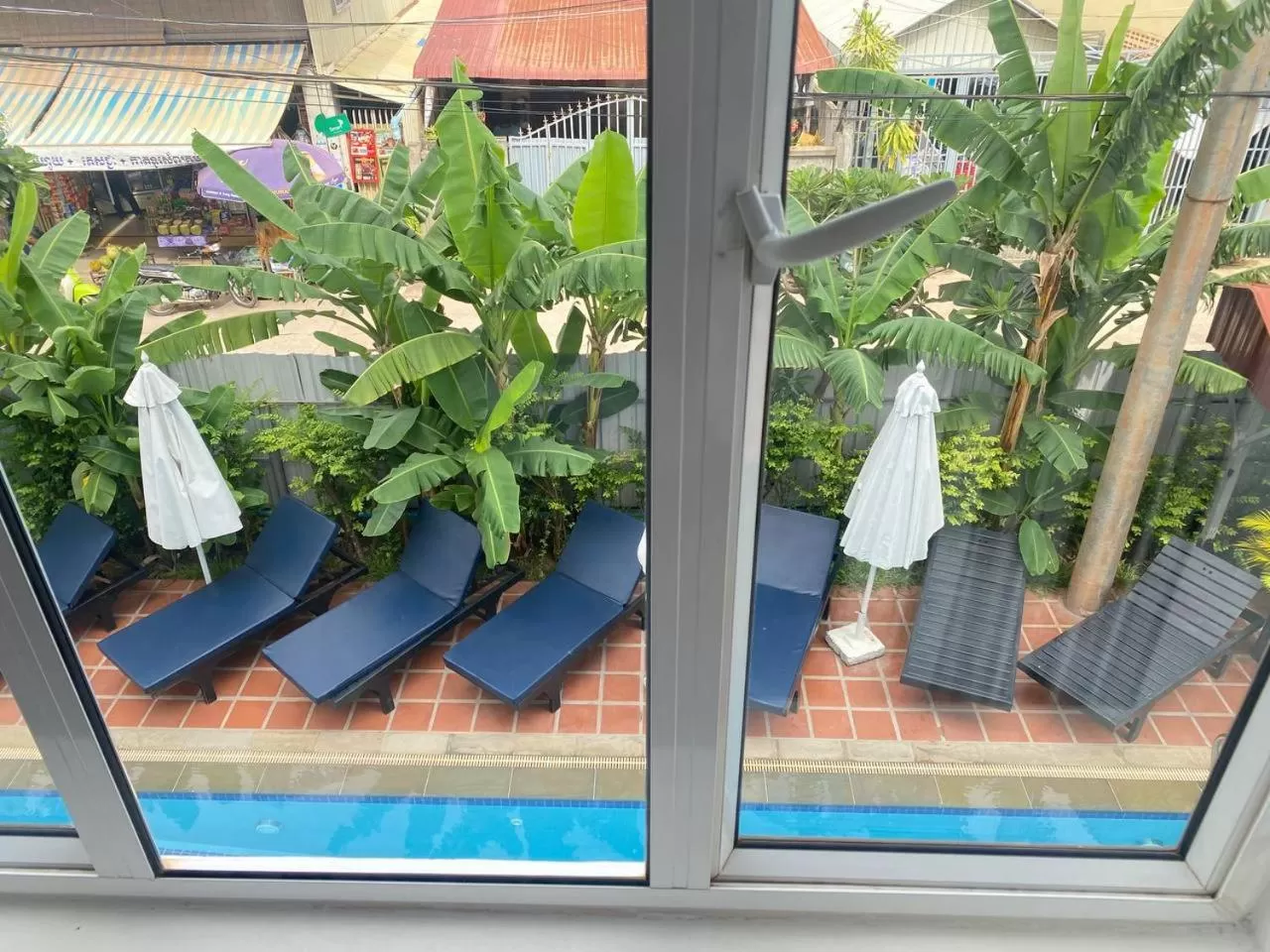 Swimming pool in The Blanc Residence