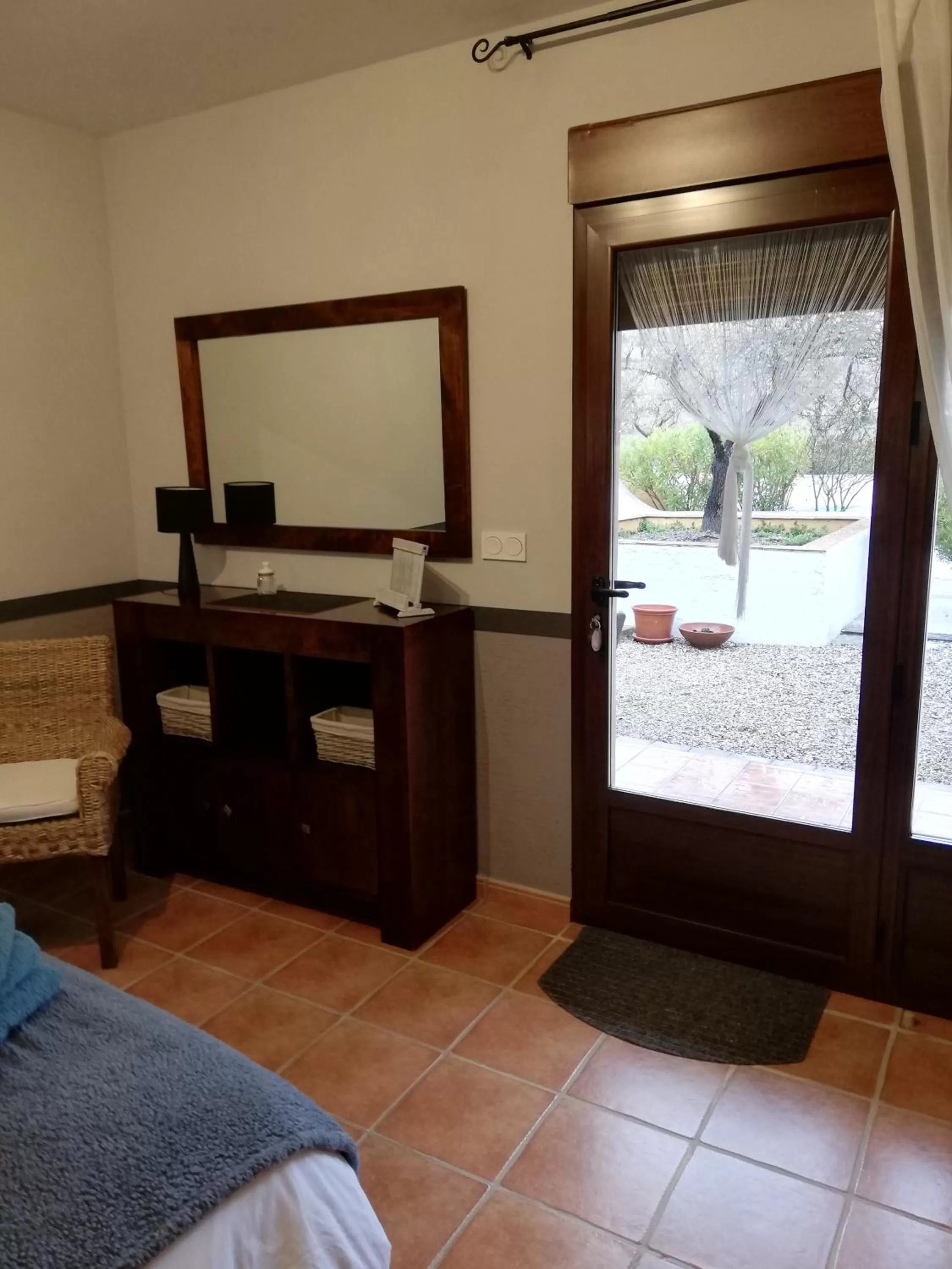 TV/Entertainment Center in B&B Casa Claví