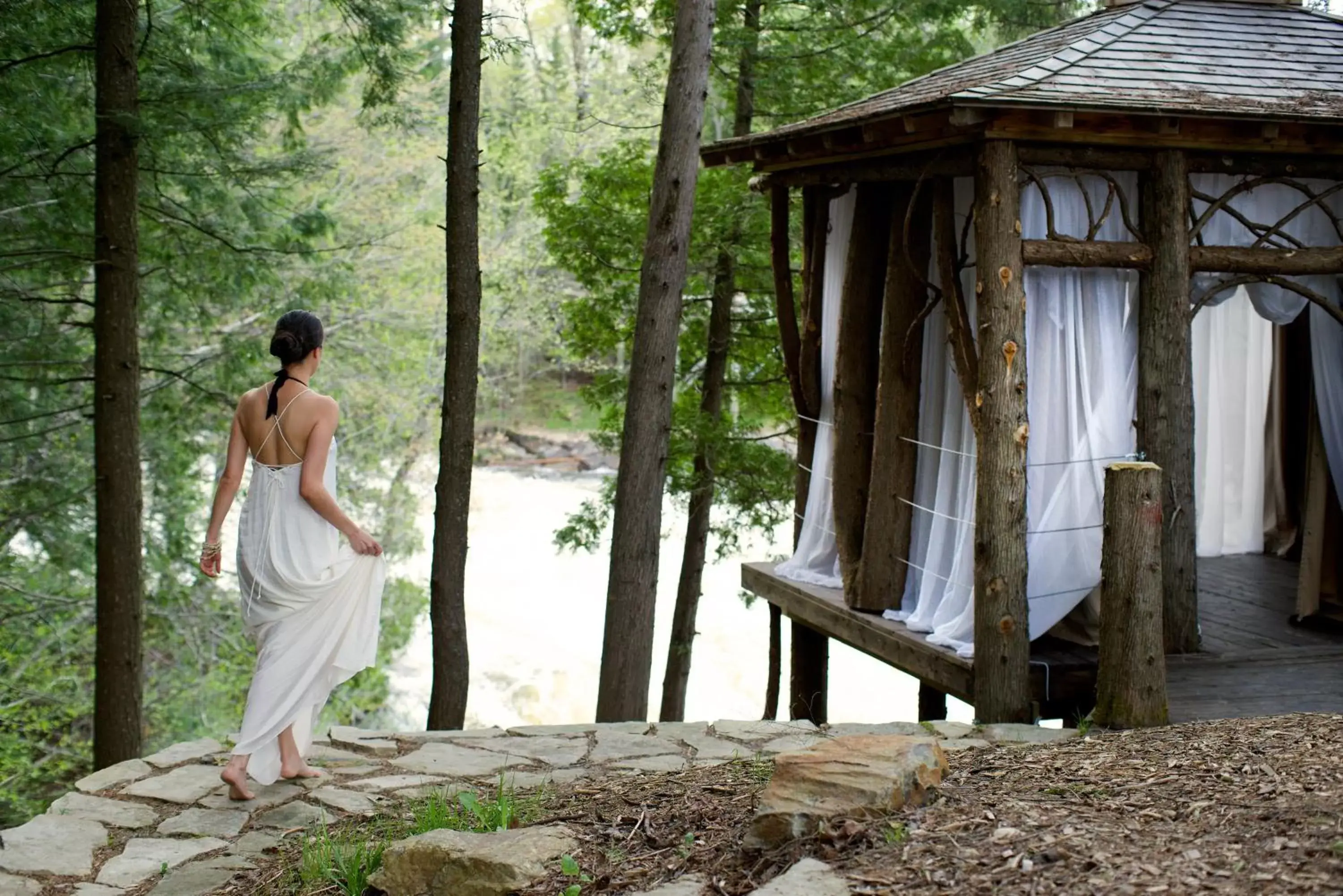 Massage in Le Baluchon Éco-villégiature