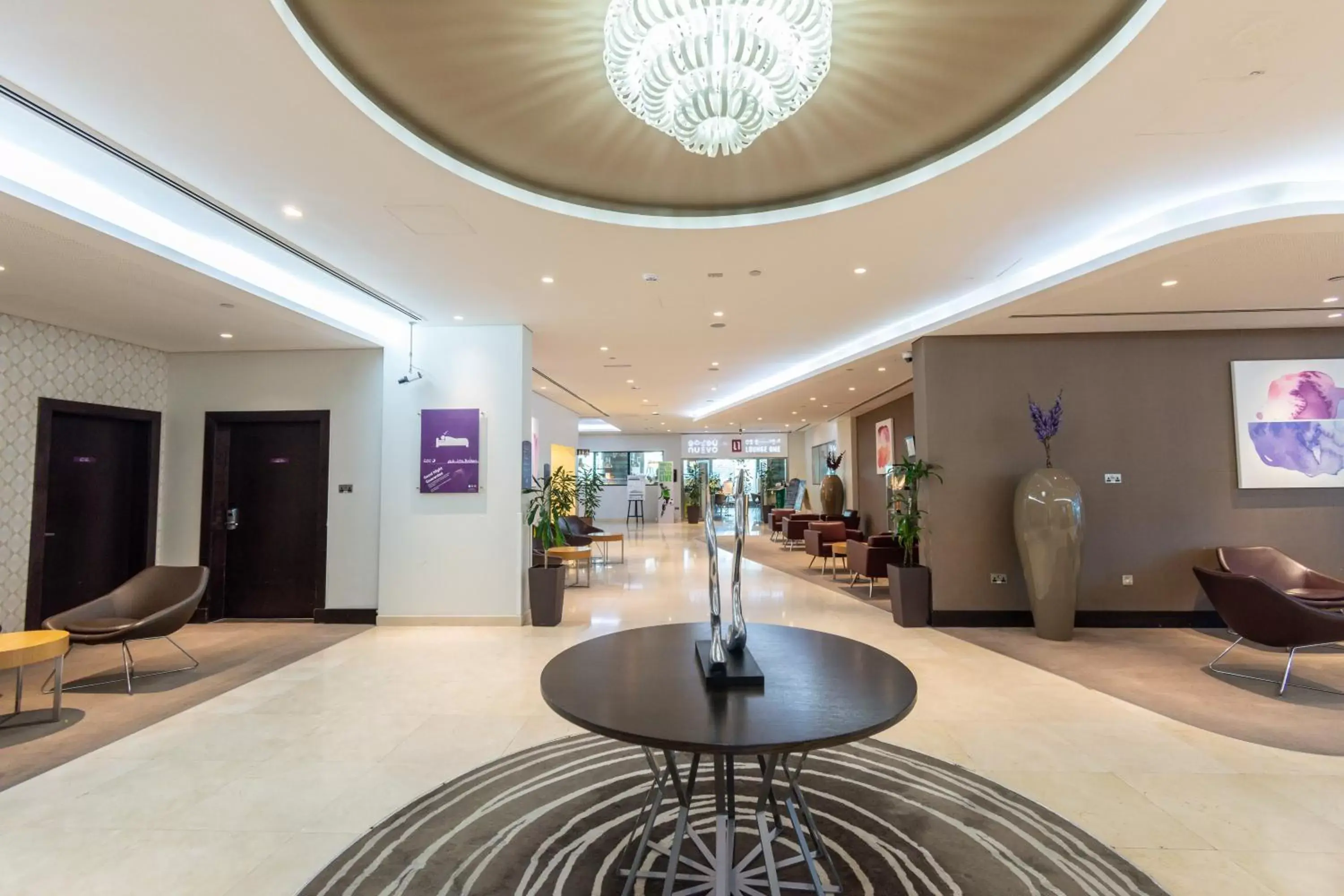 Lobby or reception, Lobby/Reception in Premier Inn Abu Dhabi International Airport