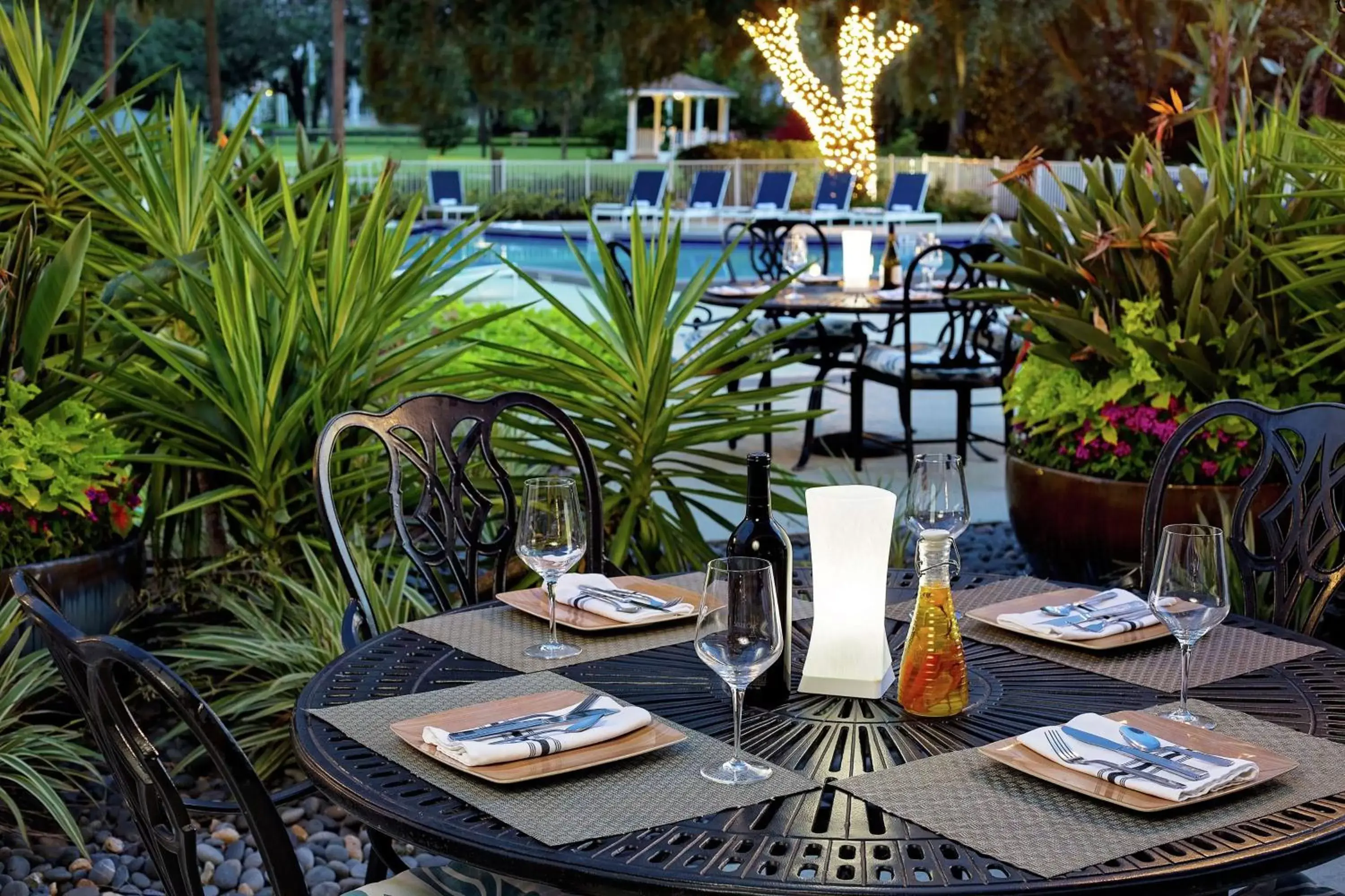 Patio, Restaurant/Places to Eat in Hilton Ocala