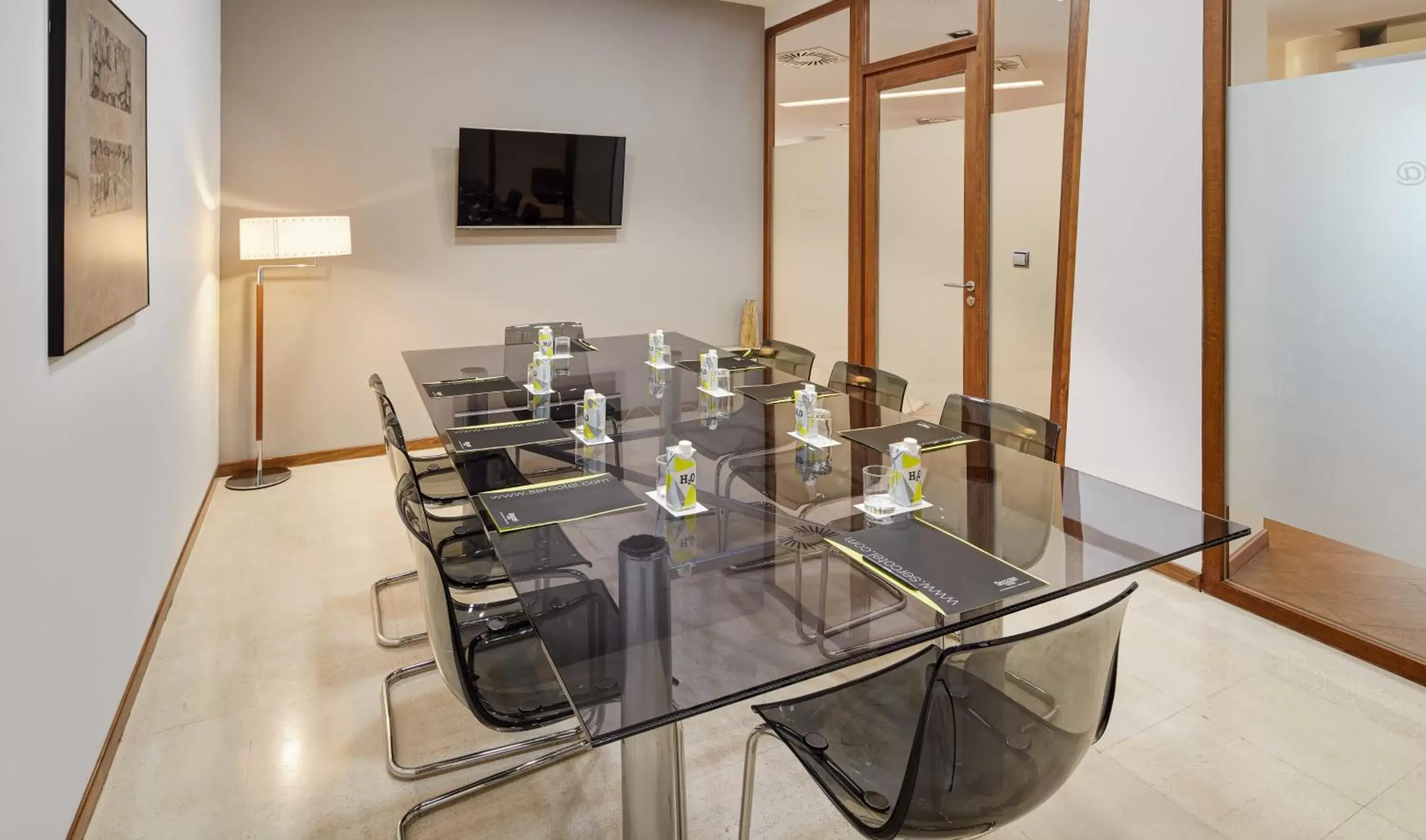 Meeting/conference room, Restaurant/Places to Eat in Sercotel Valladolid
