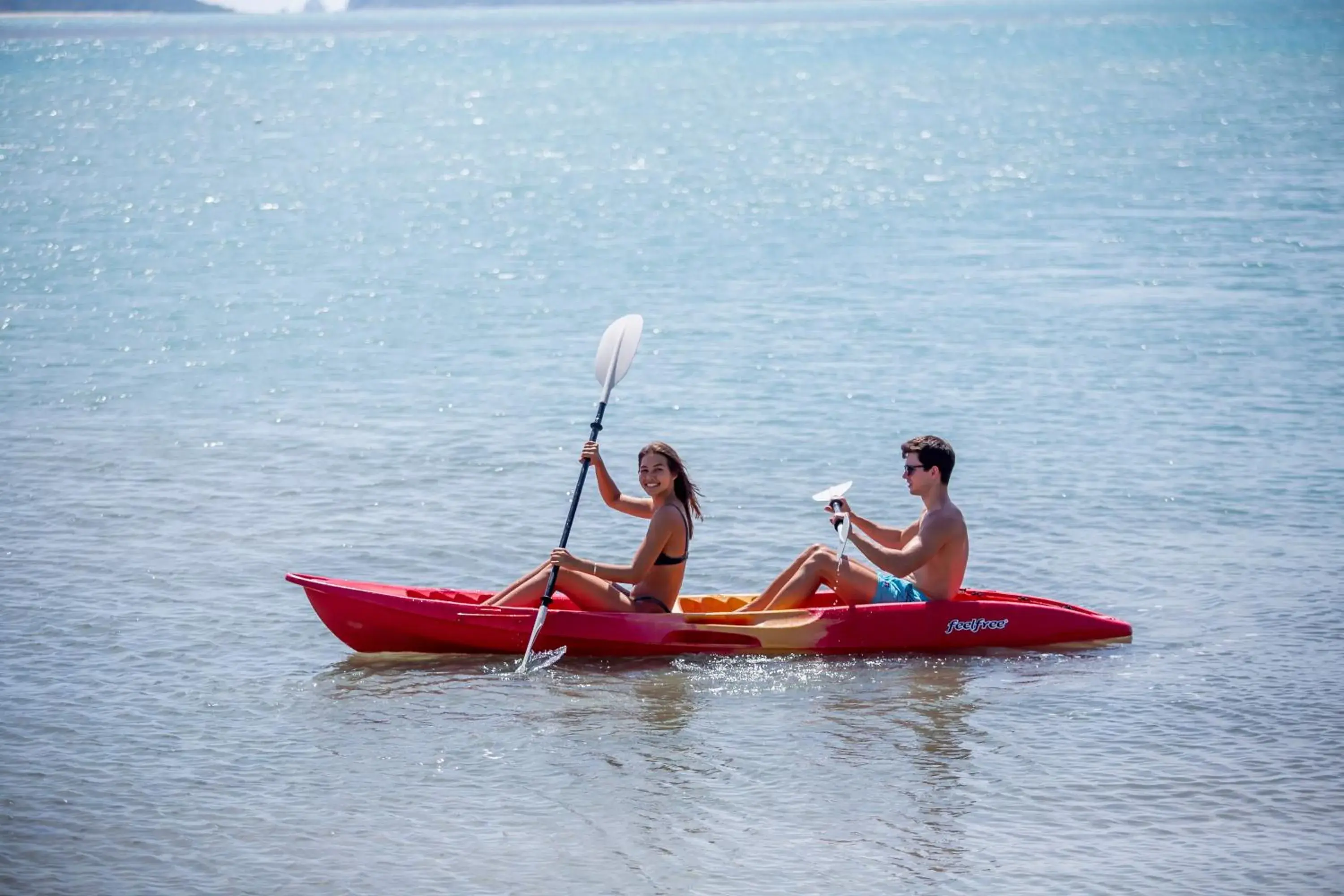 Sports, Canoeing in W Koh Samui