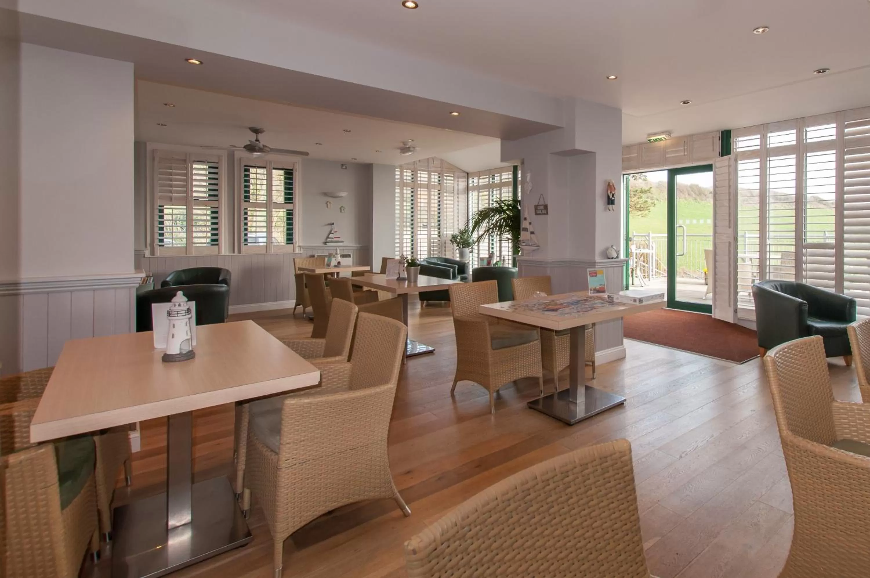 Landmark view in Eype's Mouth Country Hotel