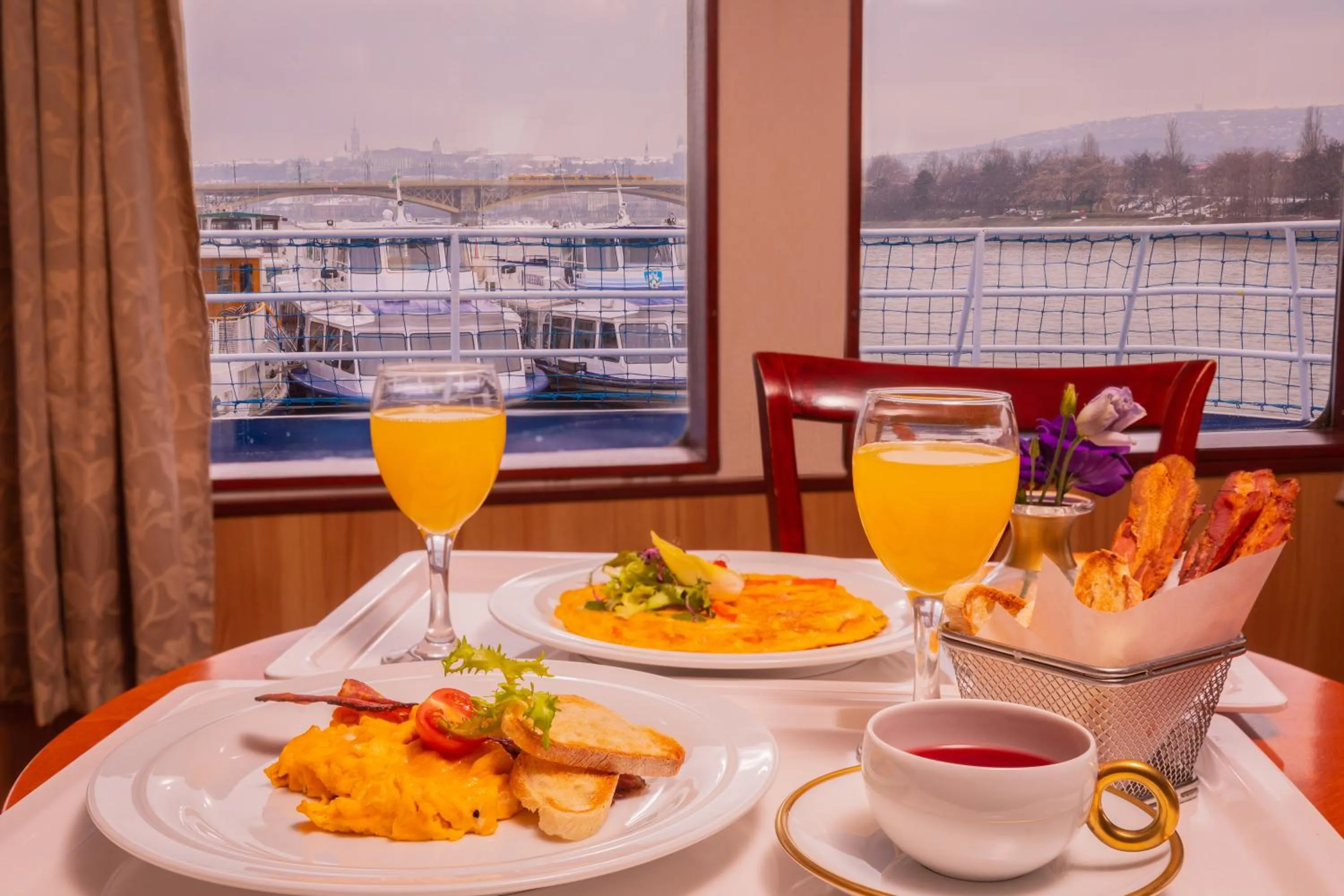 View (from property/room) in Fortuna Boat Hotel Budapest