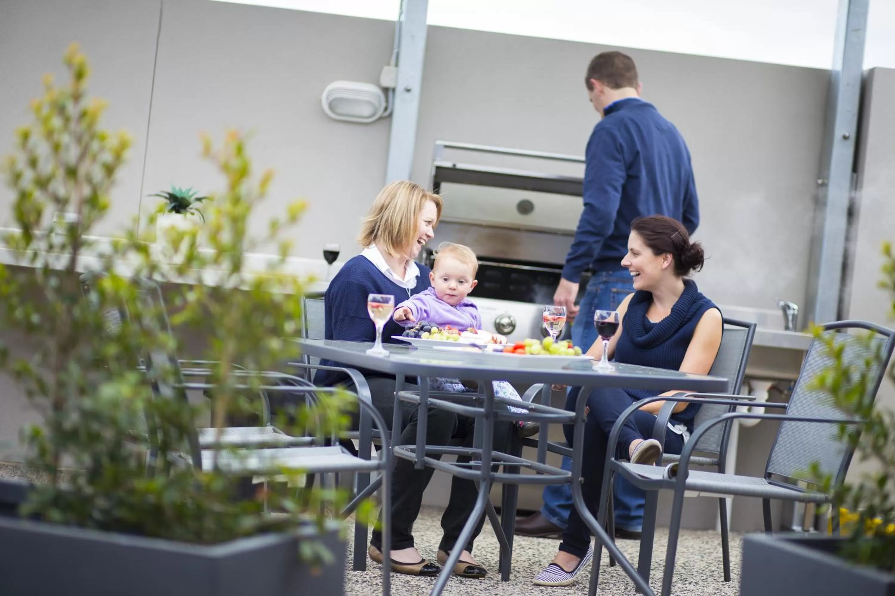 BBQ facilities in Altitude Motel Apartments