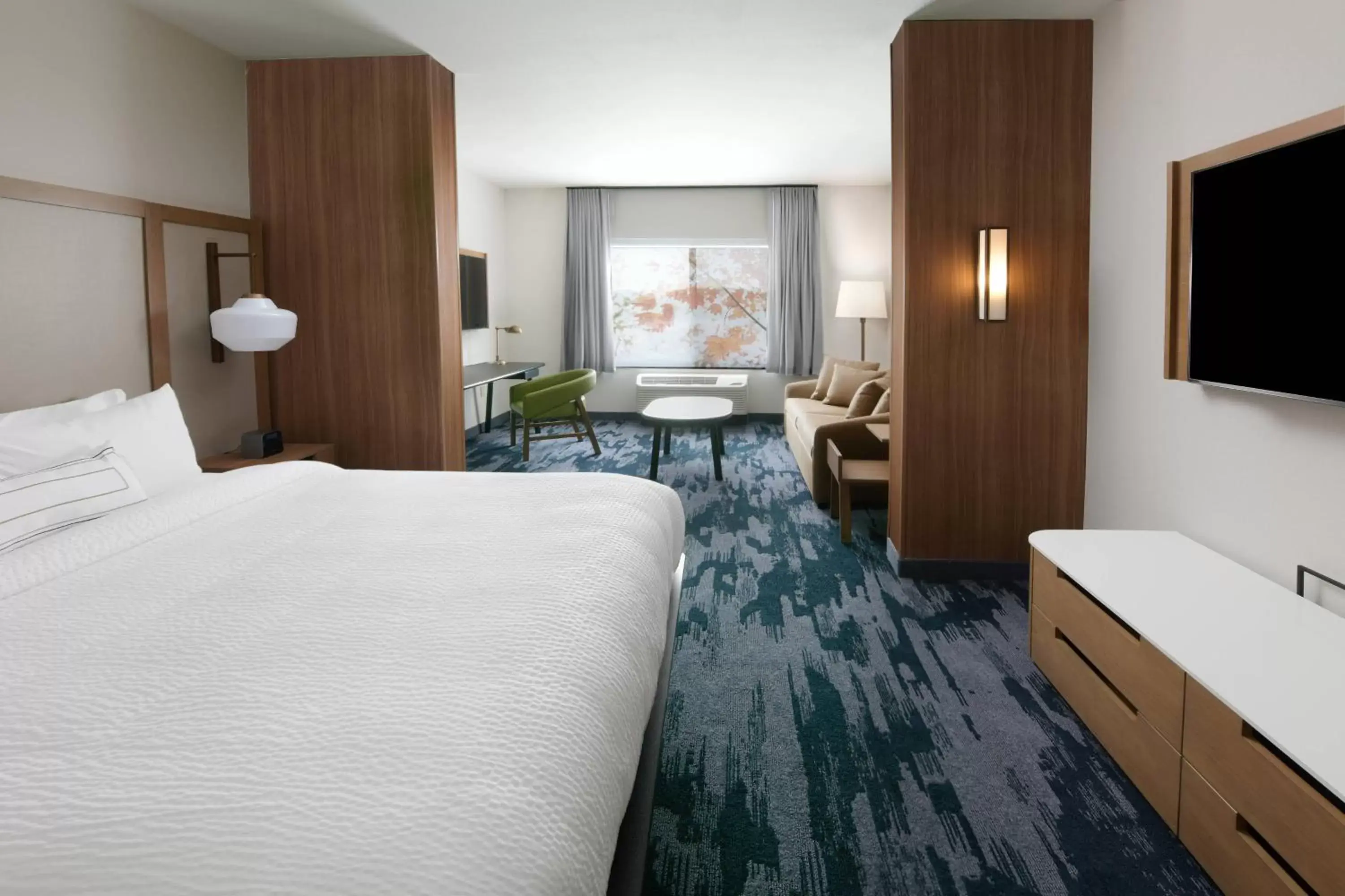 Bedroom, Bed in Fairfield Inn & Suites by Marriott El Dorado