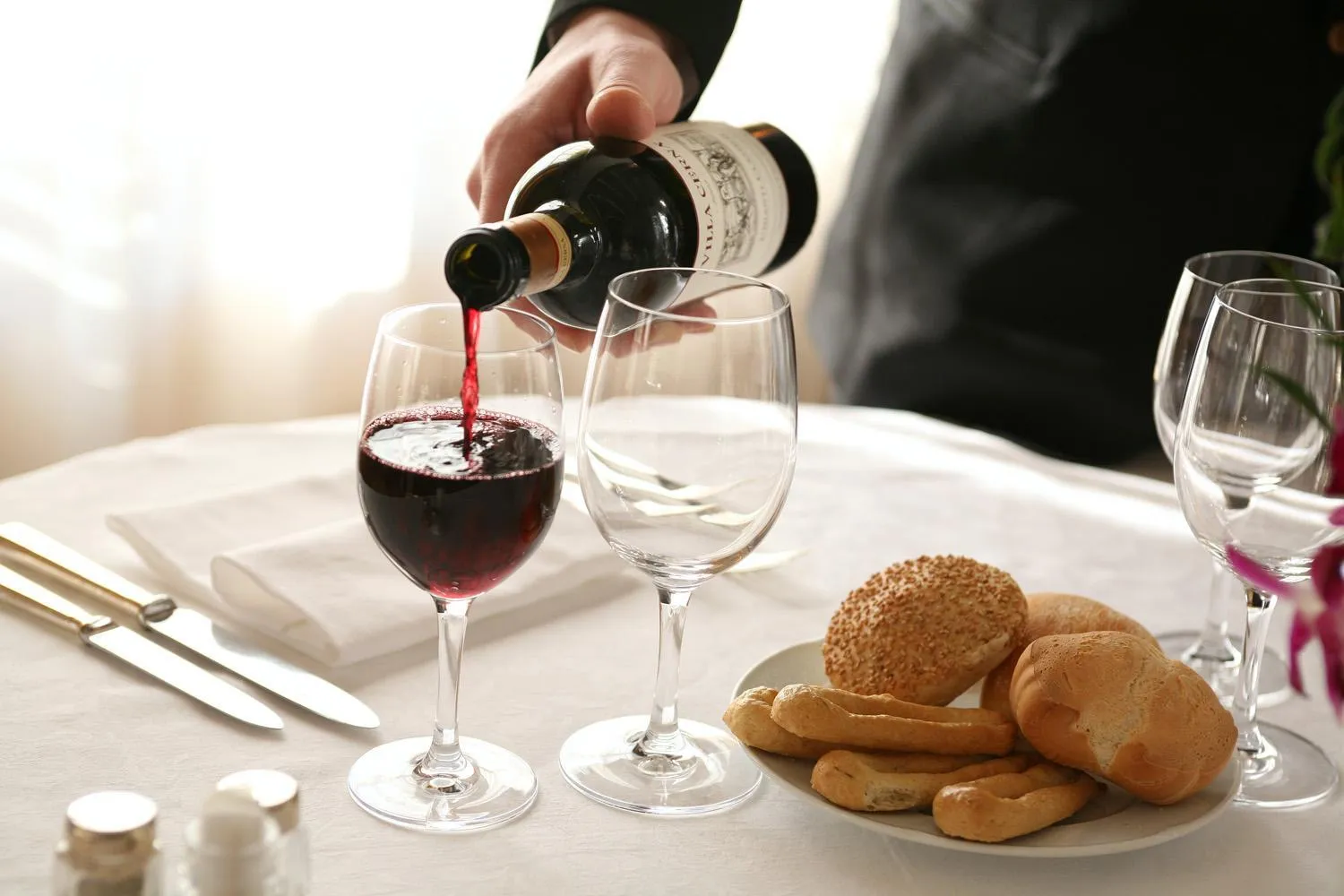 Food and drinks in Hotel Terme Salus