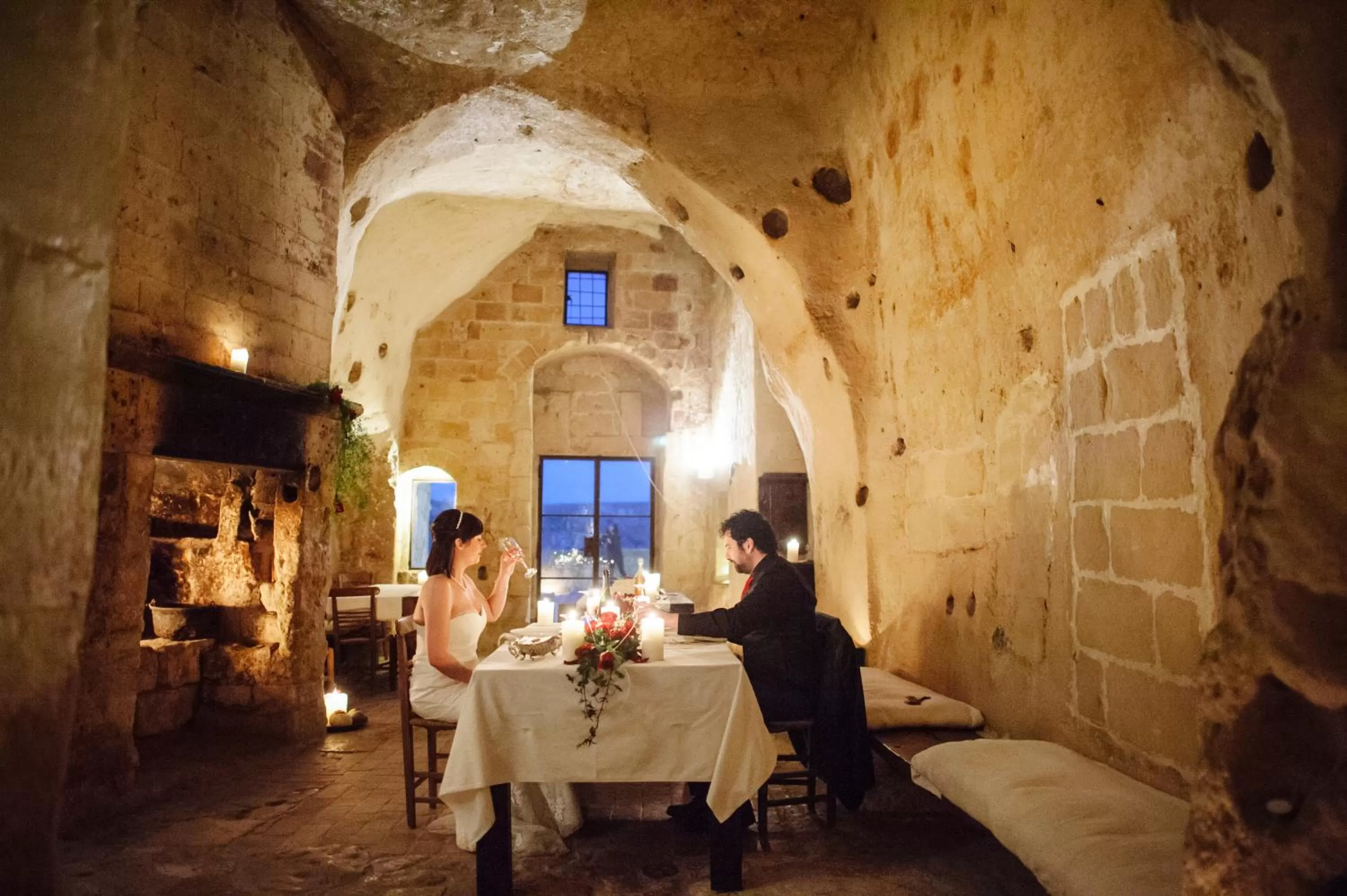 Food and drinks in Sextantio Le Grotte Della Civita