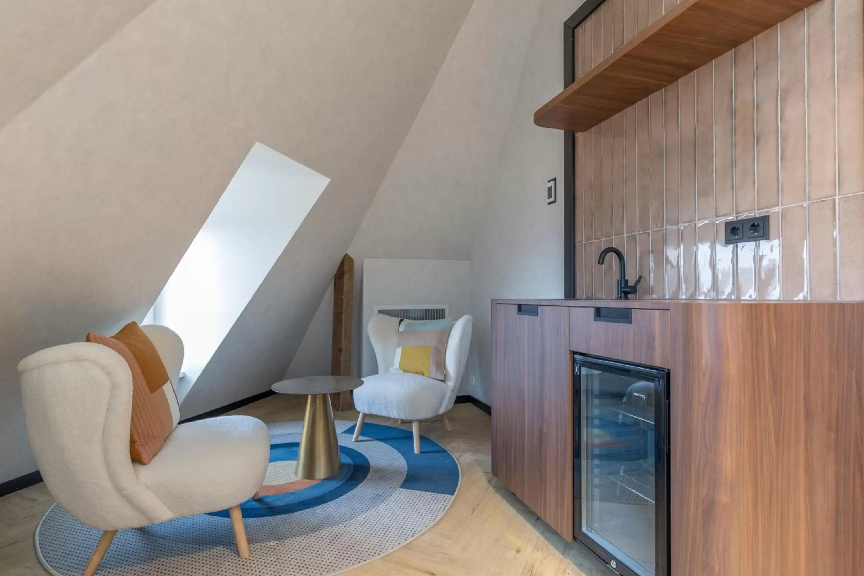 Seating area in Ocean House Scheveningen Seating area in Ocean House Scheveningen