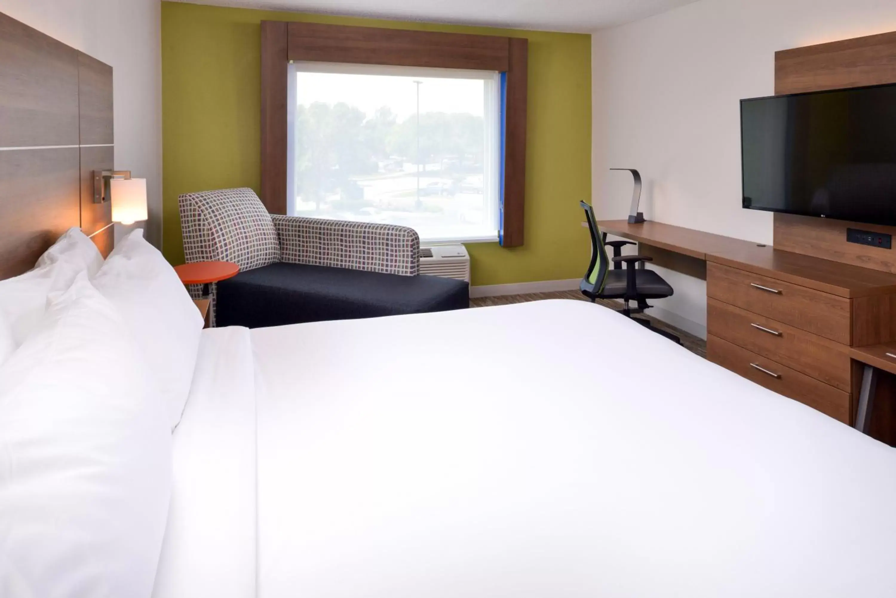 Photo of the whole room, Bed in Holiday Inn Express & Suites - Omaha - 120th and Maple, an IHG Hotel