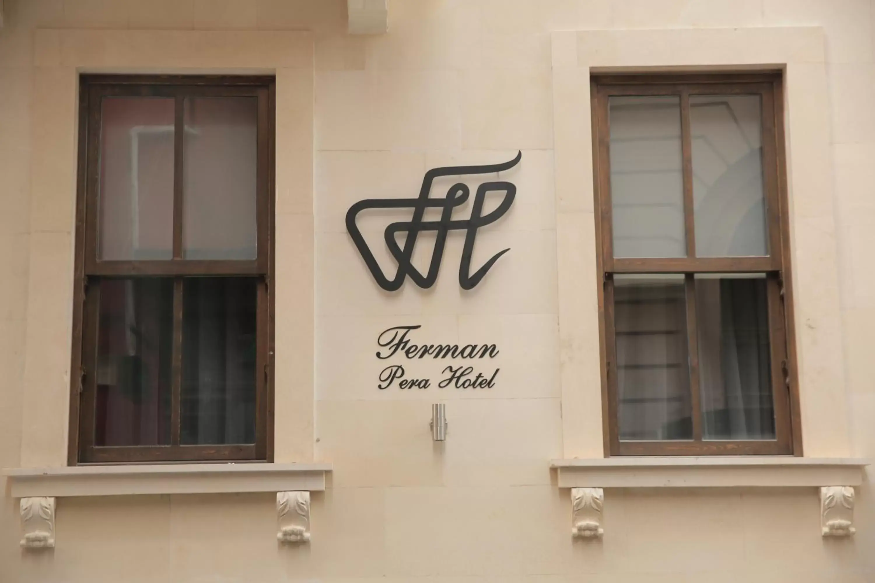 Property logo or sign in Ferman Pera Hotel