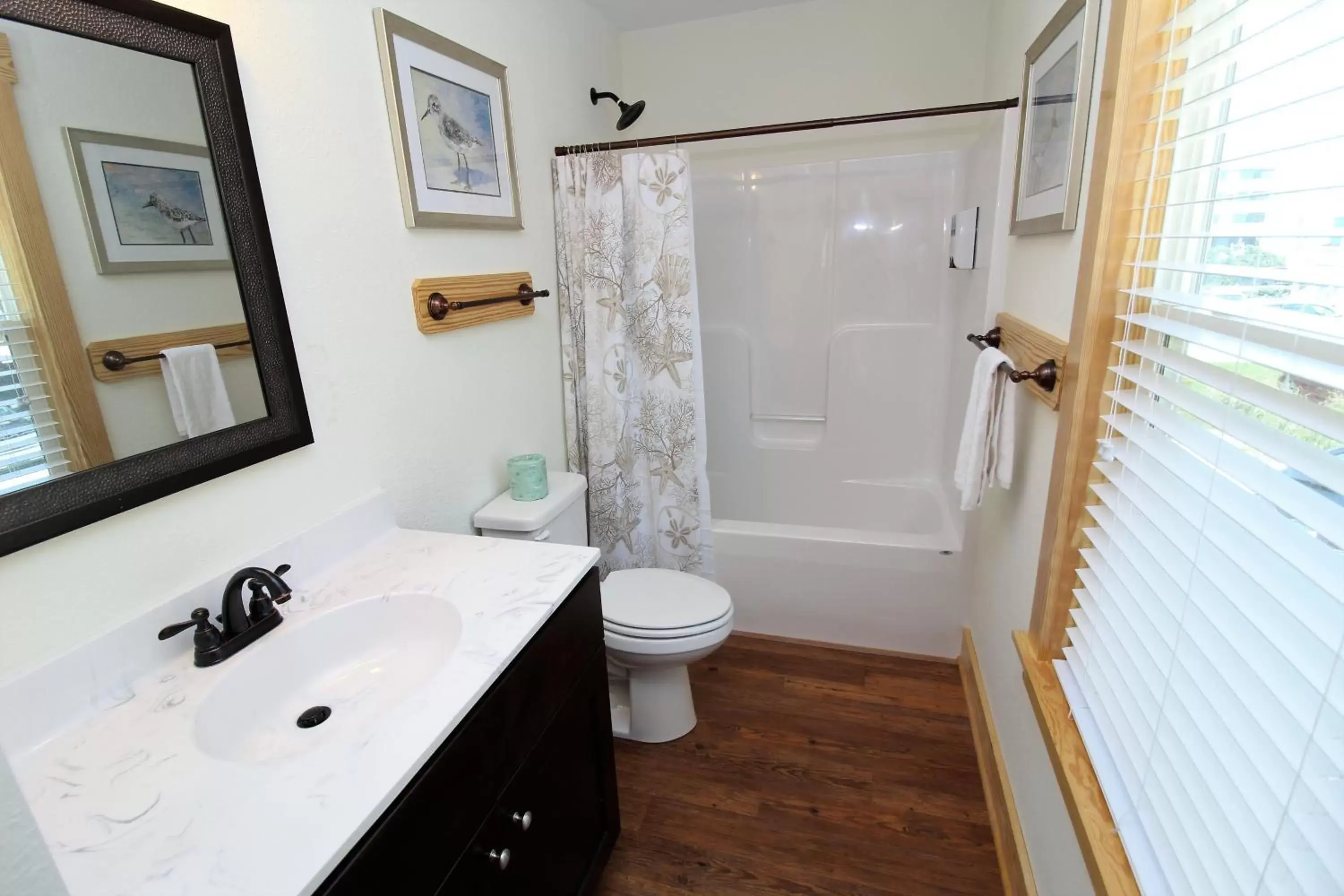 Bathroom in Whalebone Ocean Cottages by KEES Vacations