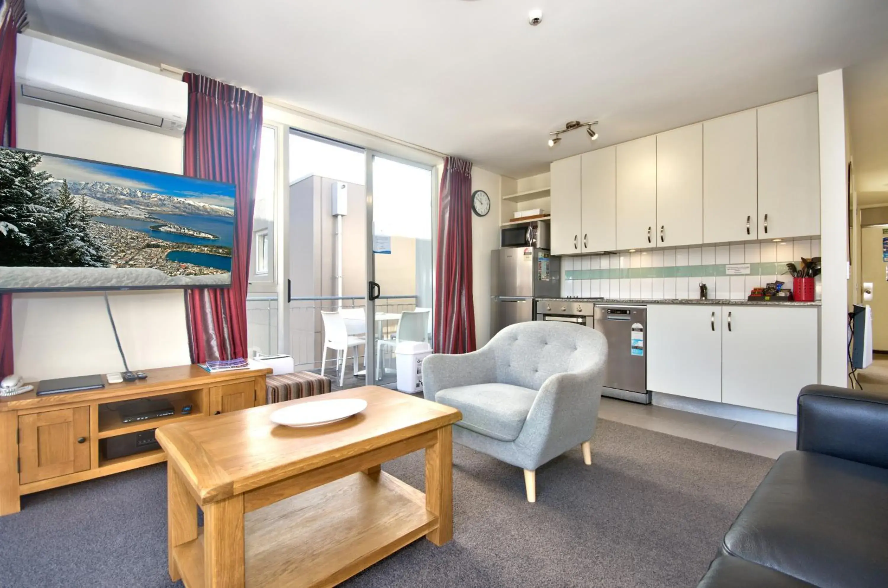 Seating Area in The Whistler Holiday Apartments