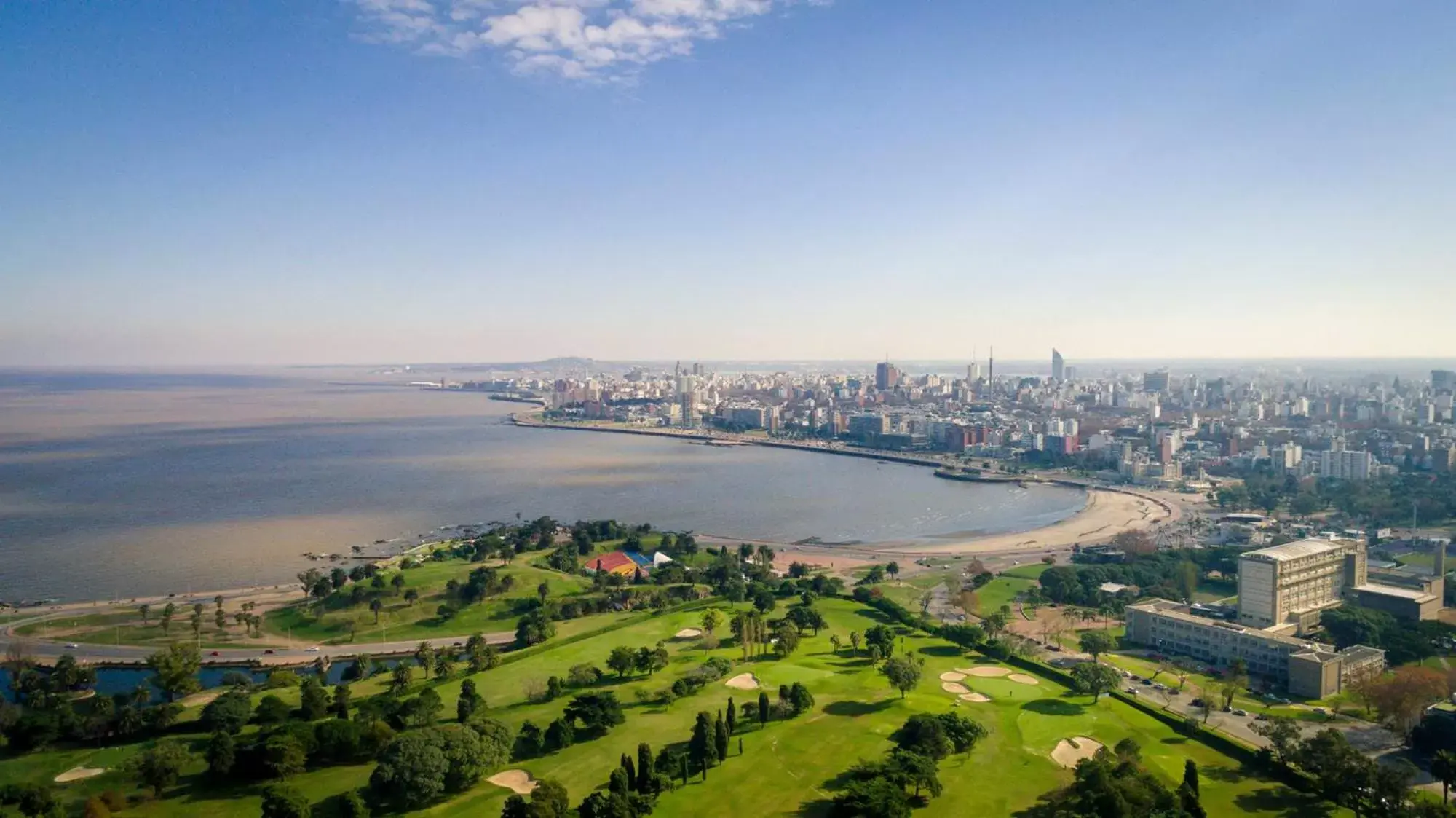 Golfcourse, Bird's-eye View in Hyatt Centric Montevideo